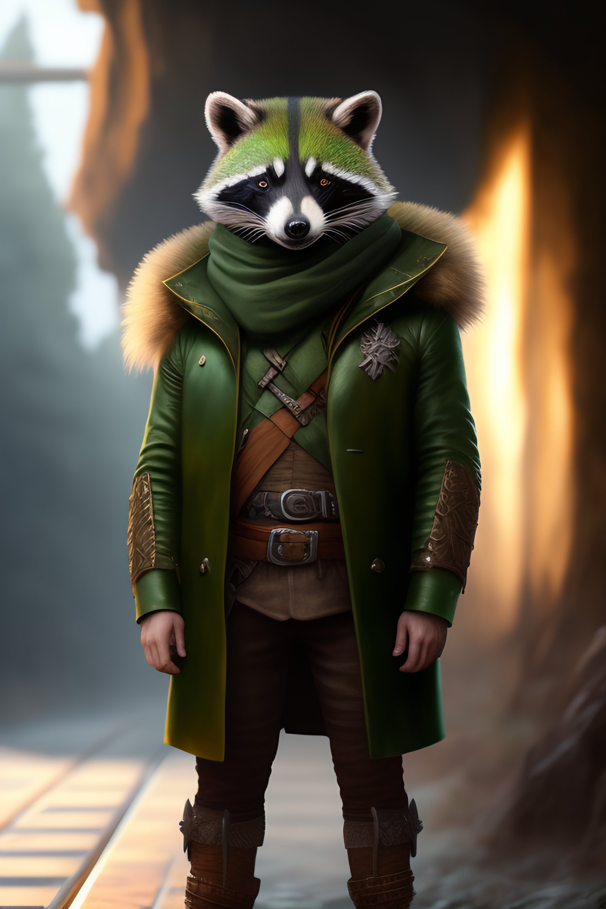 Lexica - A full body high detail fantasy portrait illustration of a ...