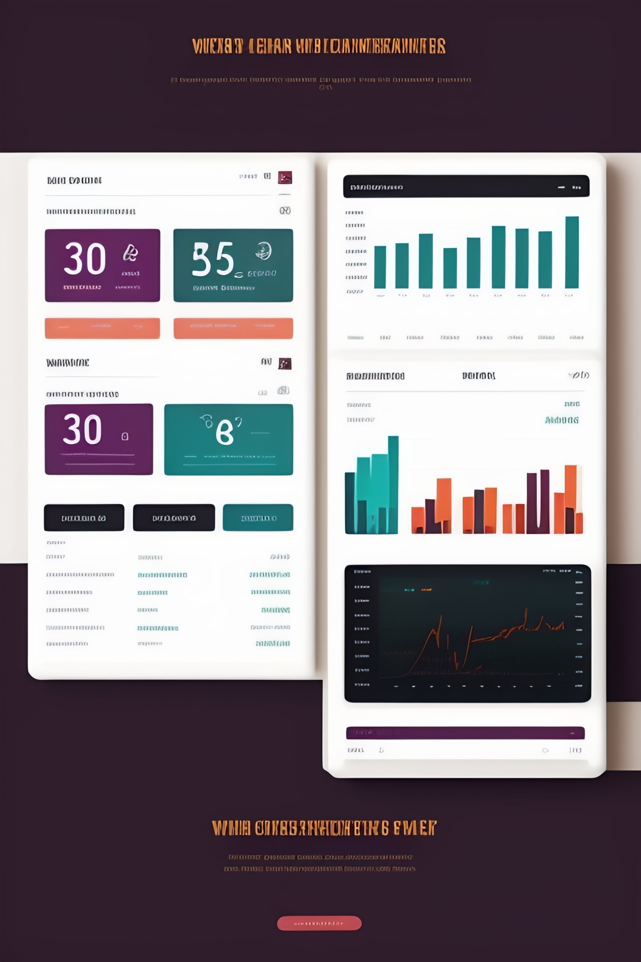 Lexica - Website design for wine monitoring dashboard