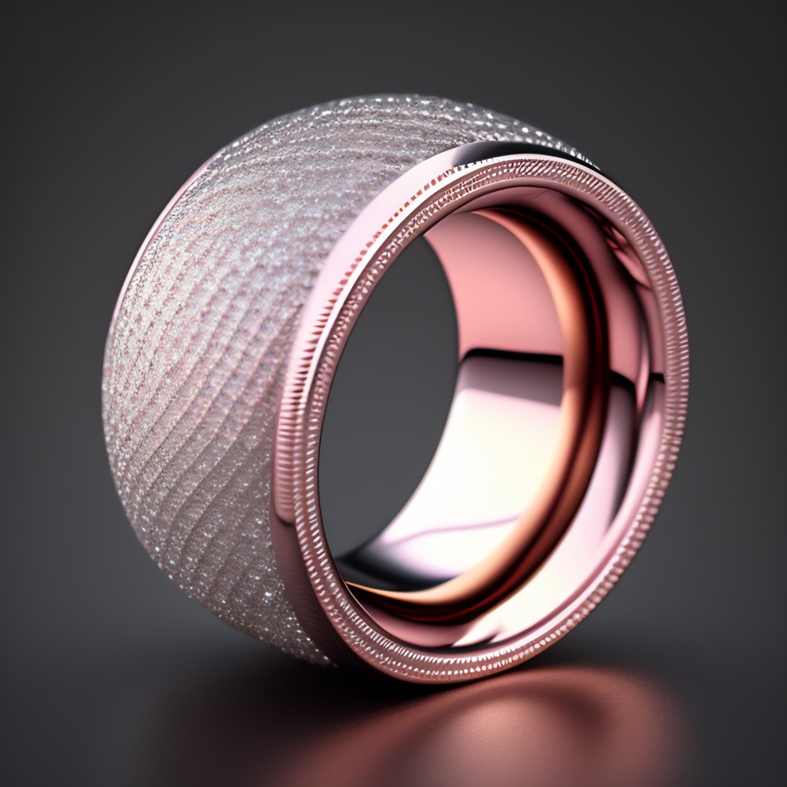 Lexica - Diamond ring Ring, rose texture texture, grey background ...