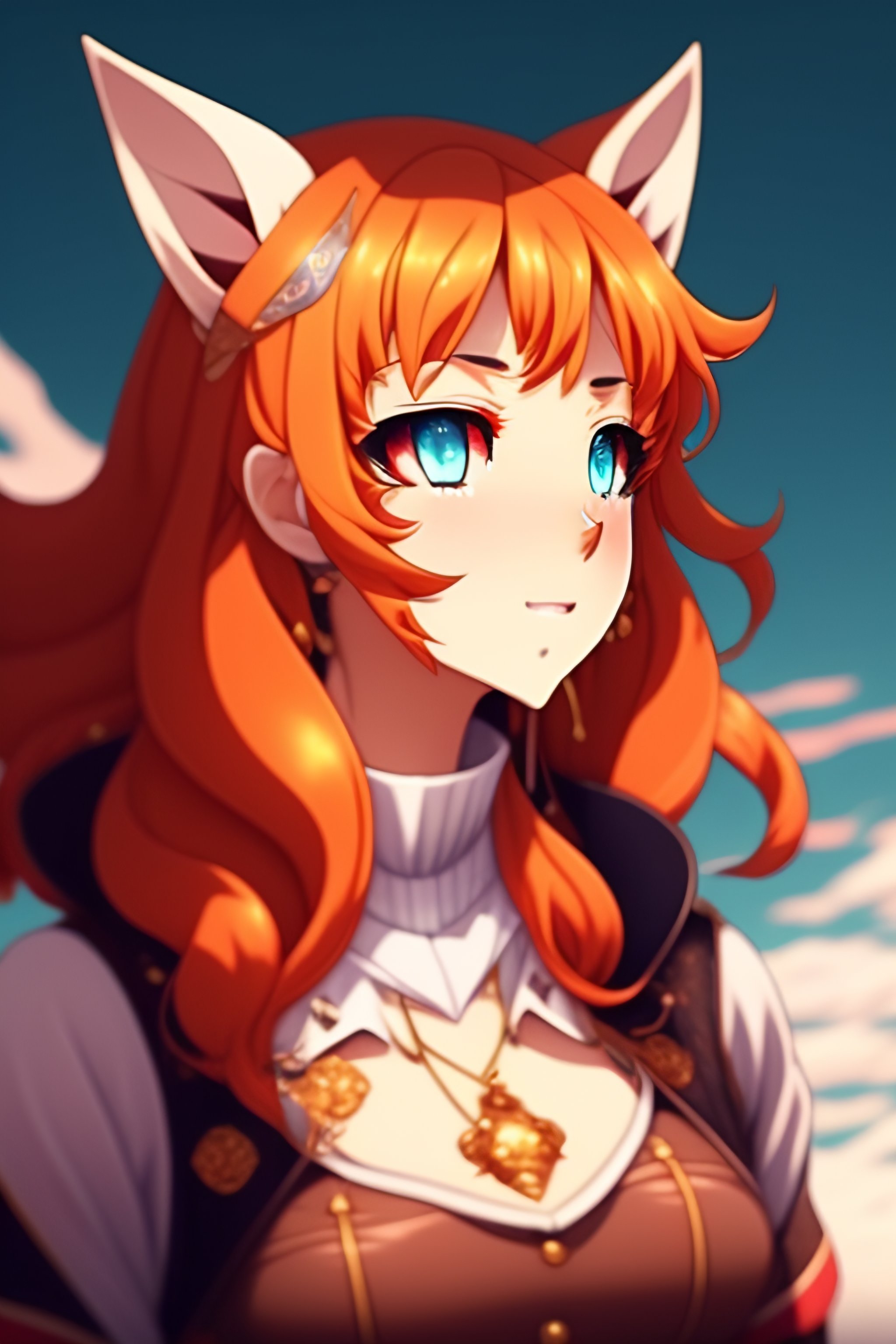 Lexica - Kitsune trans girl anime