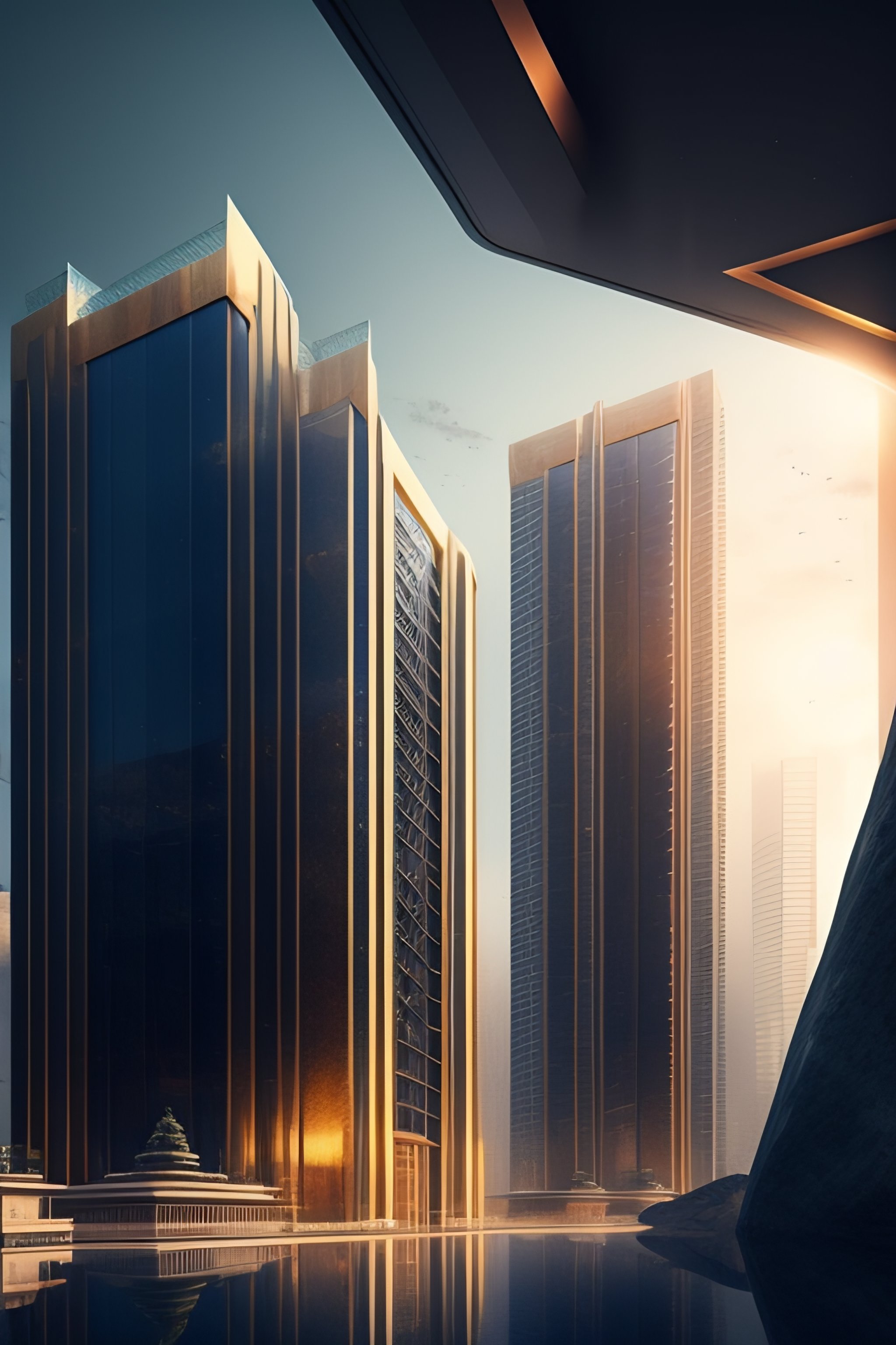 Lexica - A city build of stone and glass