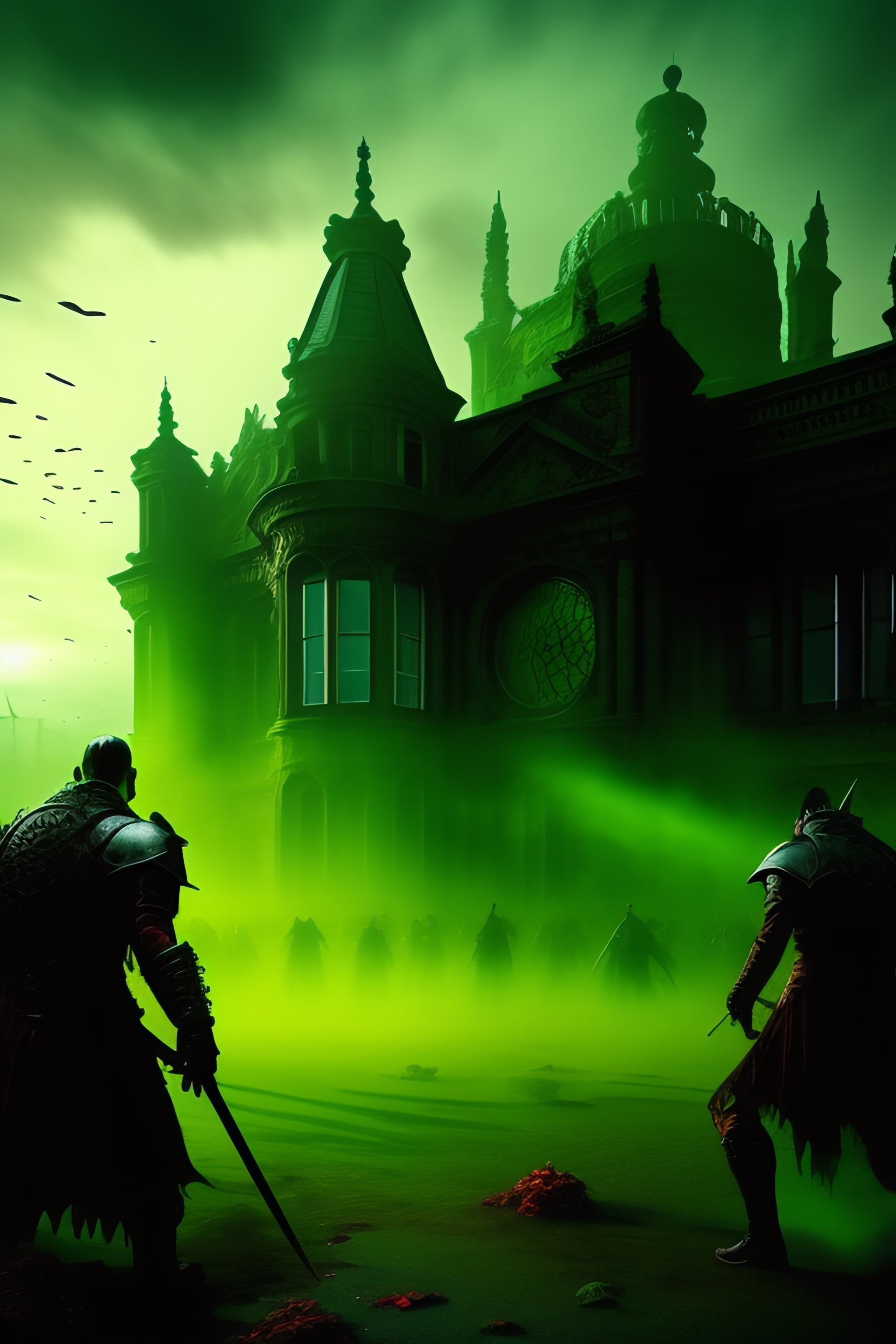 Lexica Zombies decay in bile green hell