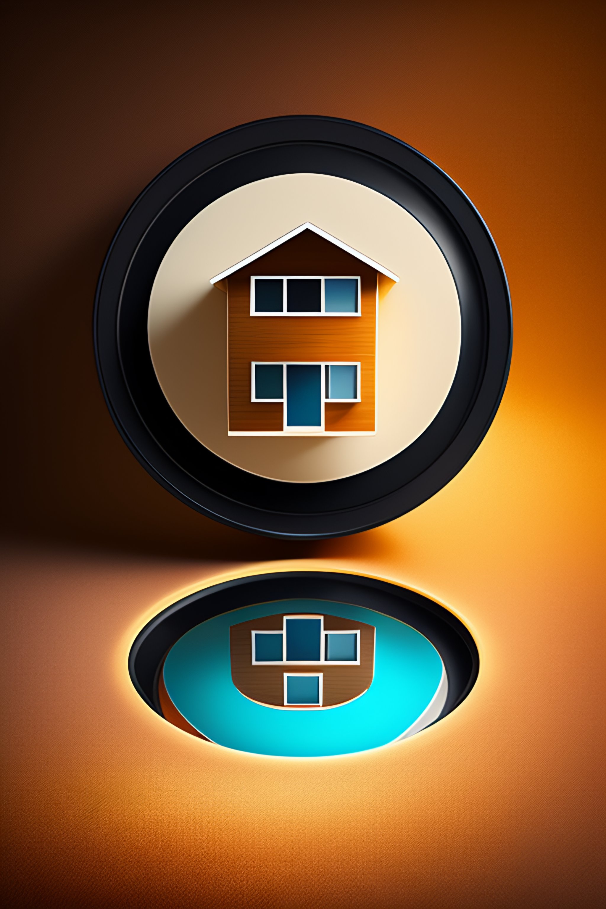Lexica - Disc in the shape of a house