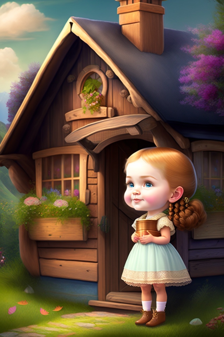 Lexica - Once upon a time, in the enchanting village of Whimsyville ...