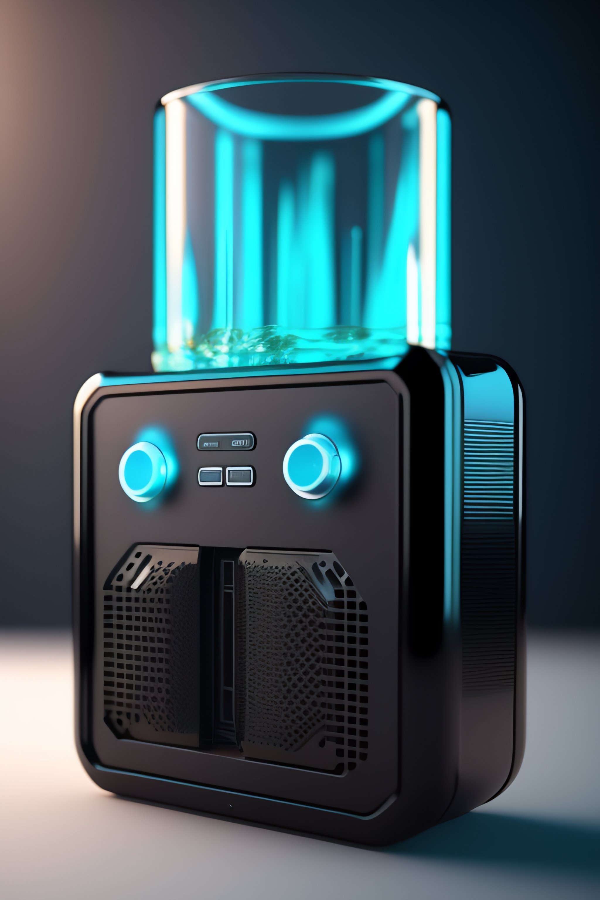 Lexica - Game console made of water, organic, photorealistic ...