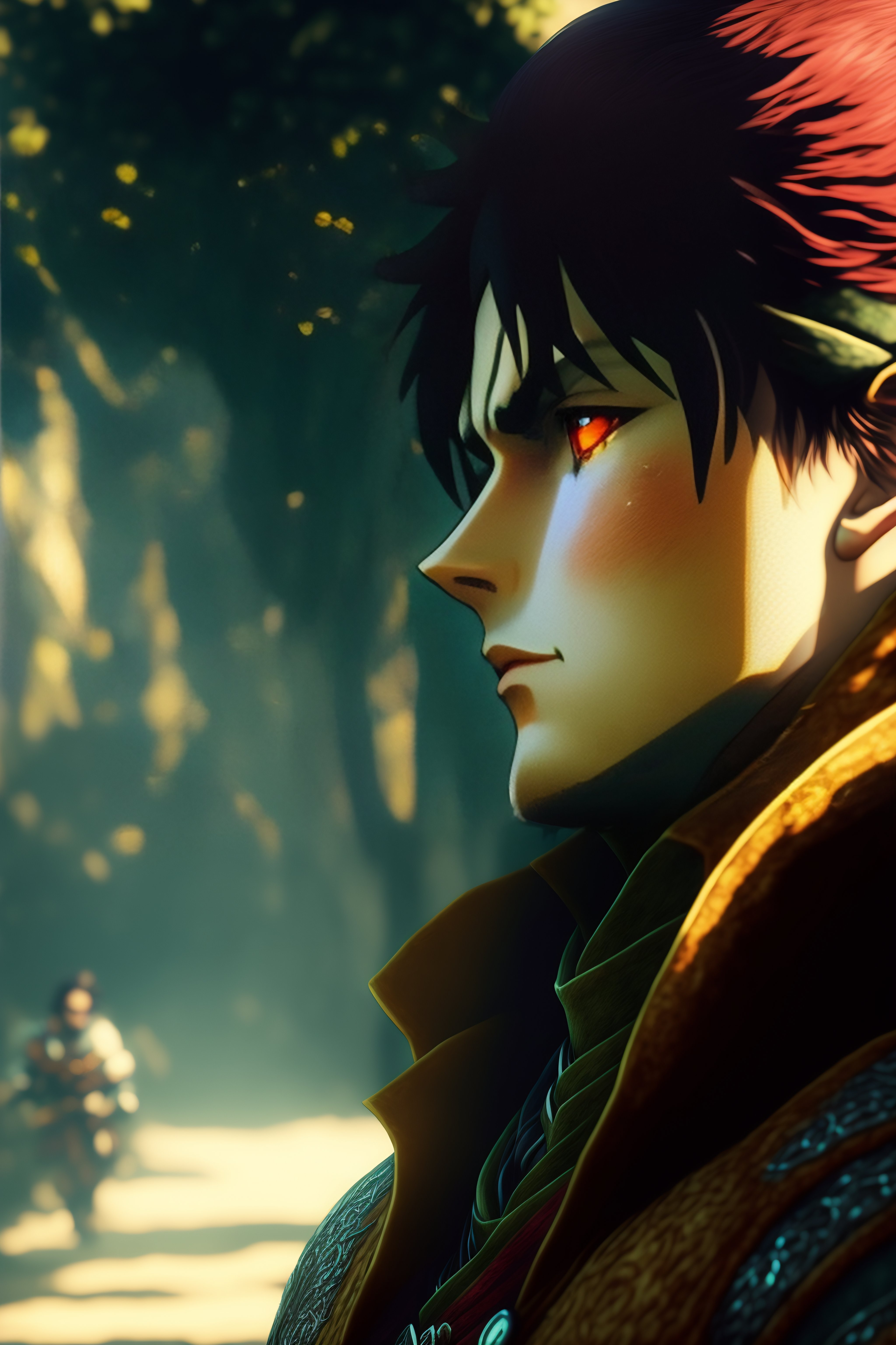 Lexica - Vintage anime screenshot from the witcher. A stunning ...
