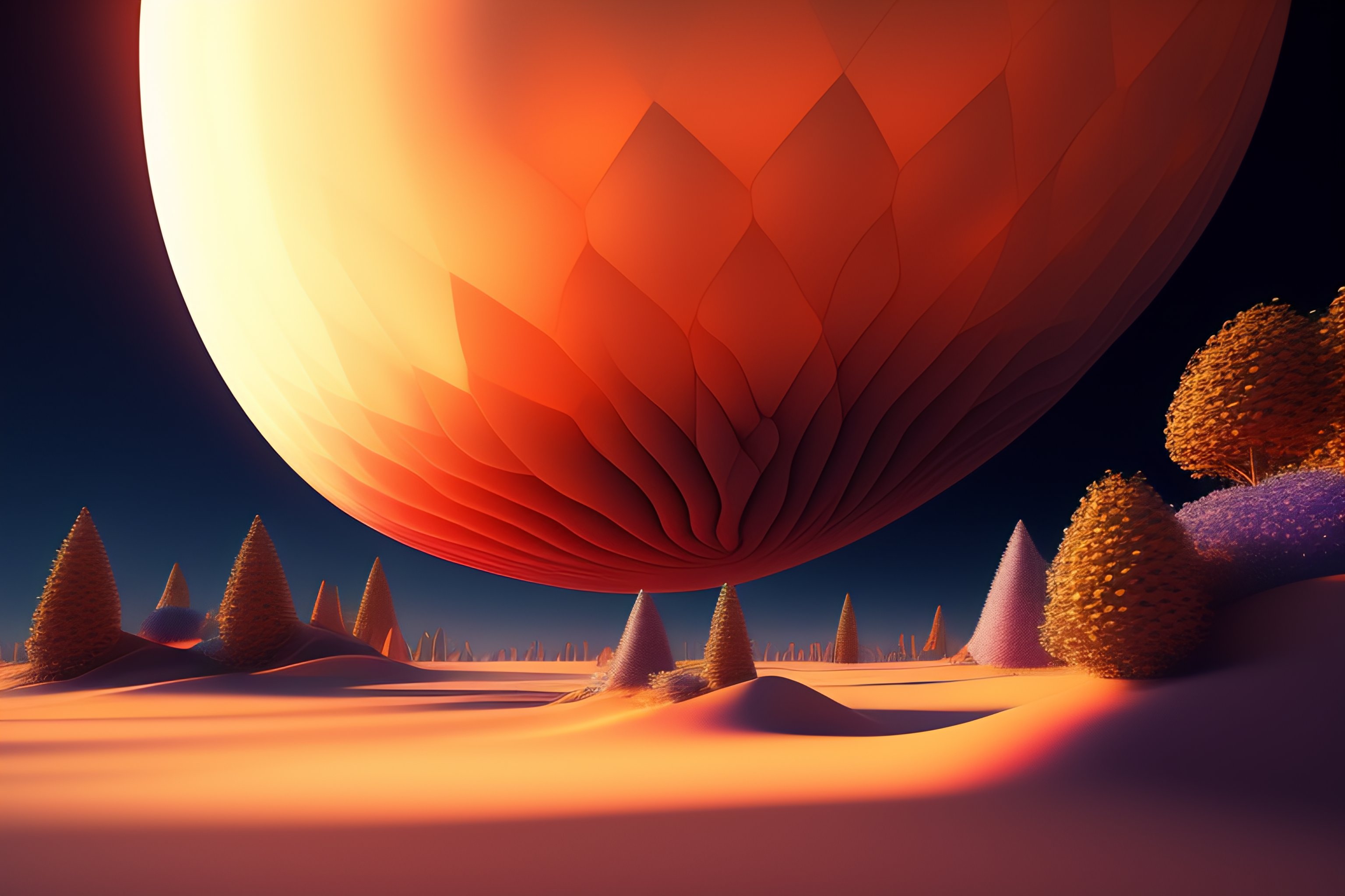 Lexica - Organic cellular molecular environment 3d render, beeple ...