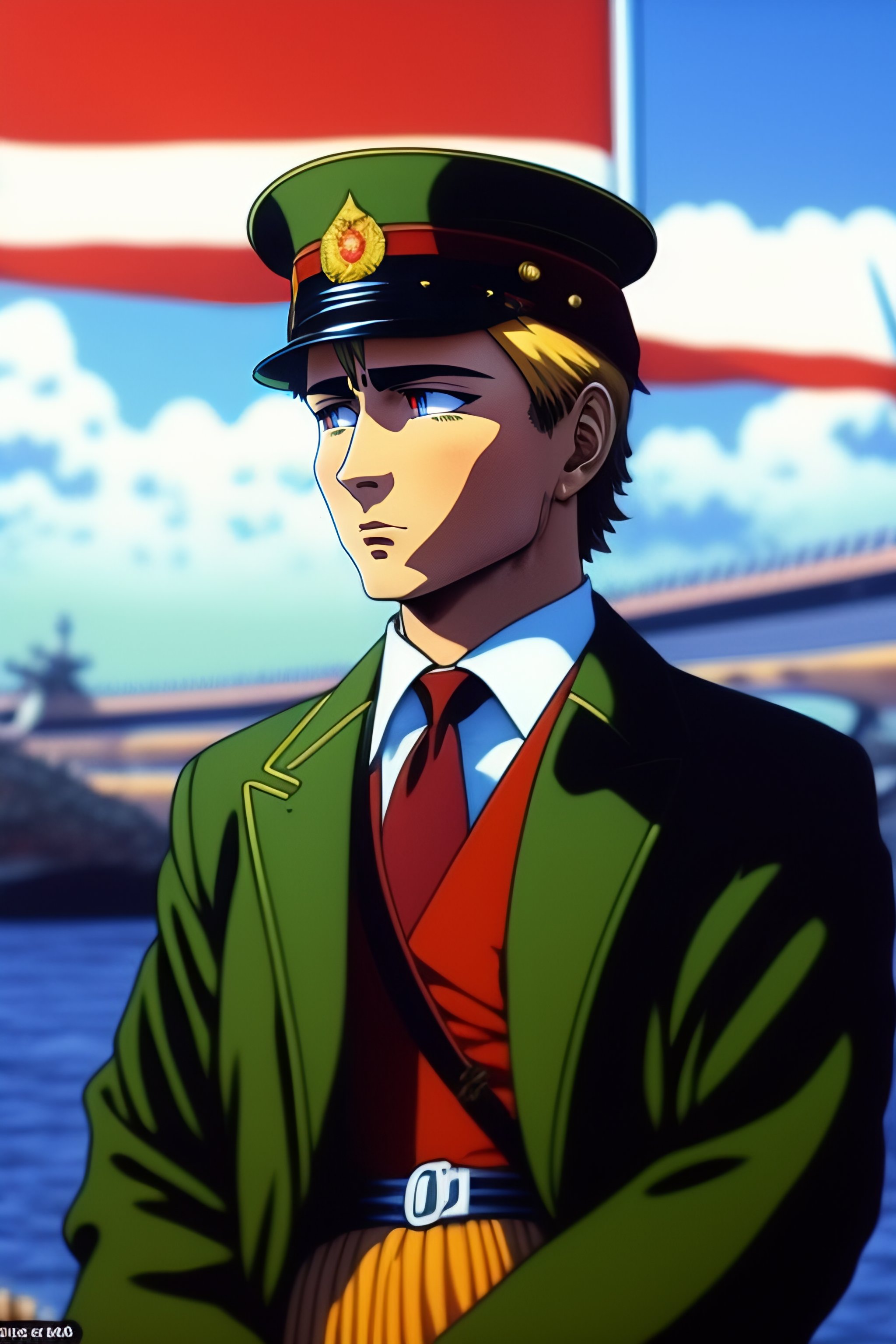 Lexica - Putin in style Vintage 90's anime