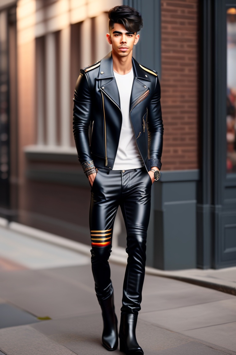 Joes fashion leather pants