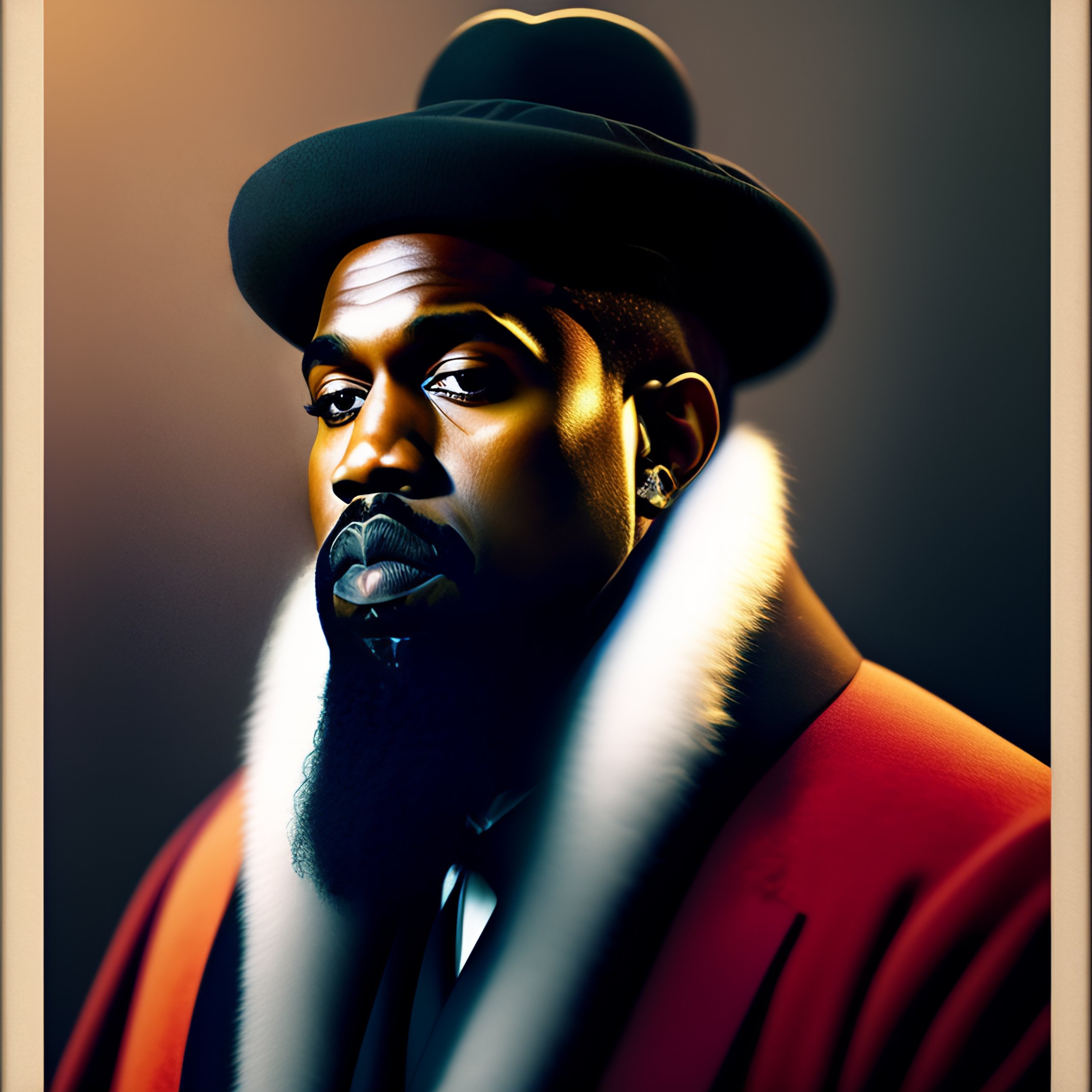 Lexica - Kanye west as orthodox jewish rabbi