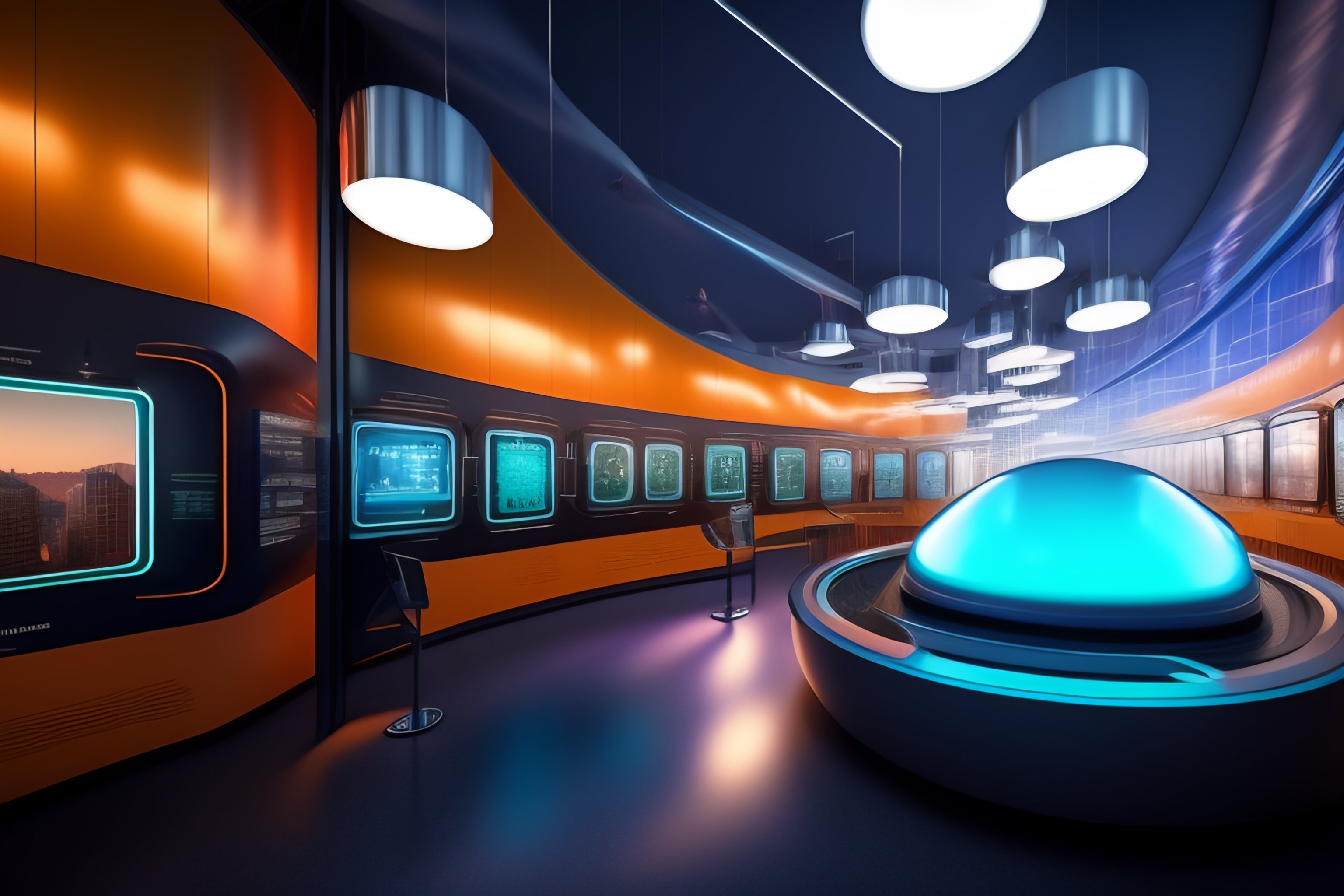 Lexica A immersive and high tech Quantum Mechanics museum in future