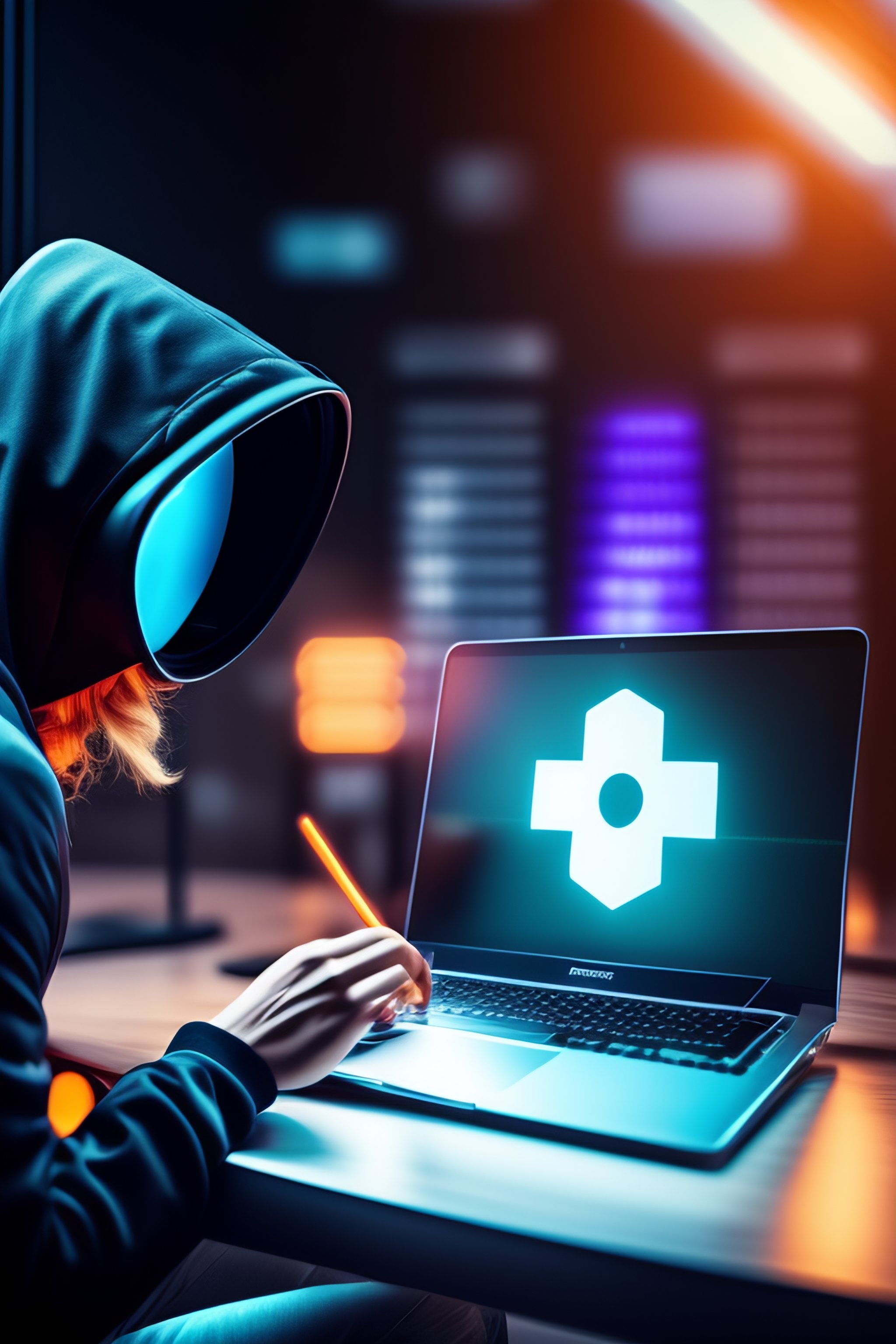 Lexica - Hacker attack on cryptocurrencies. cybersecurity concept with ...