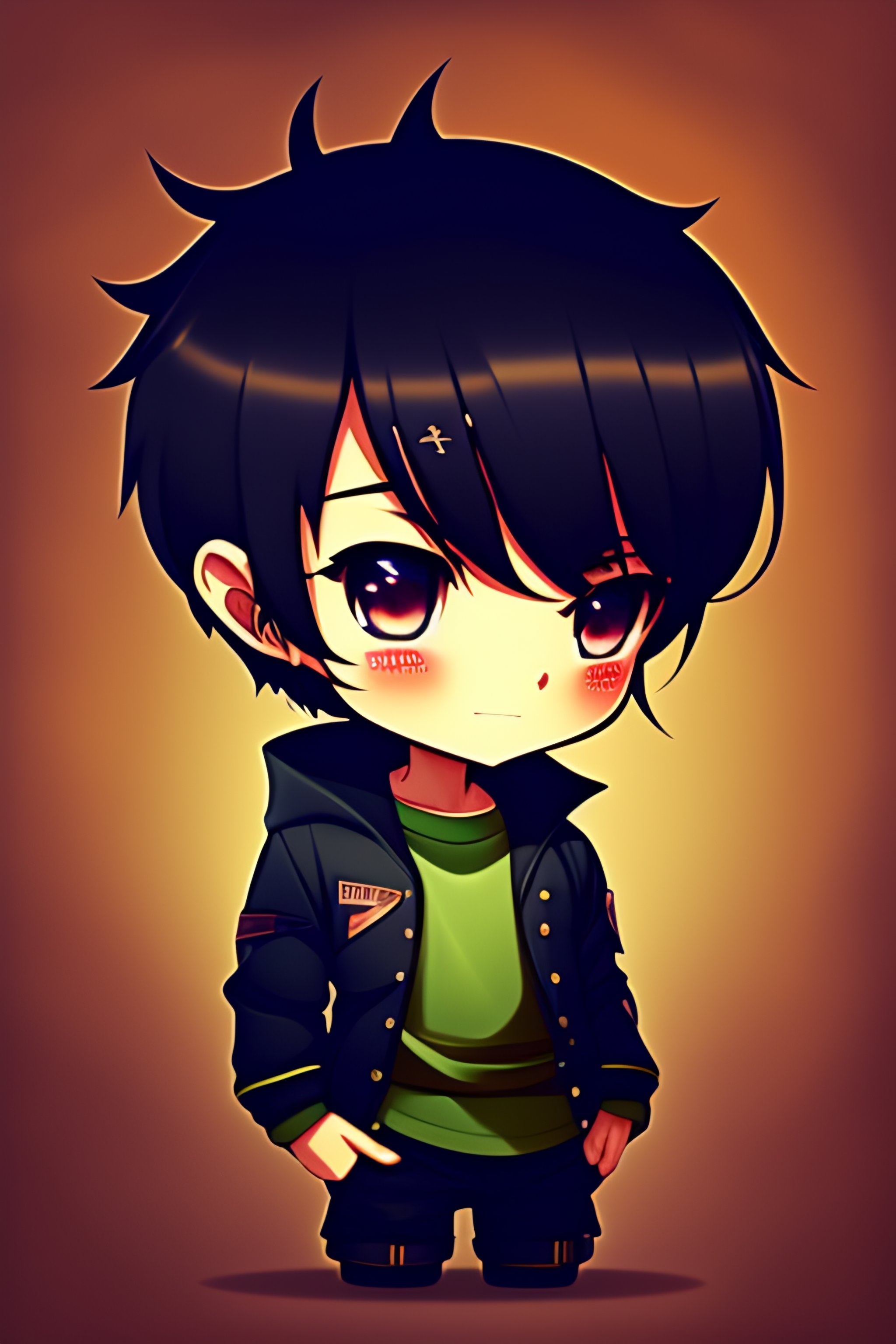 Lexica - Chibi Anime boy