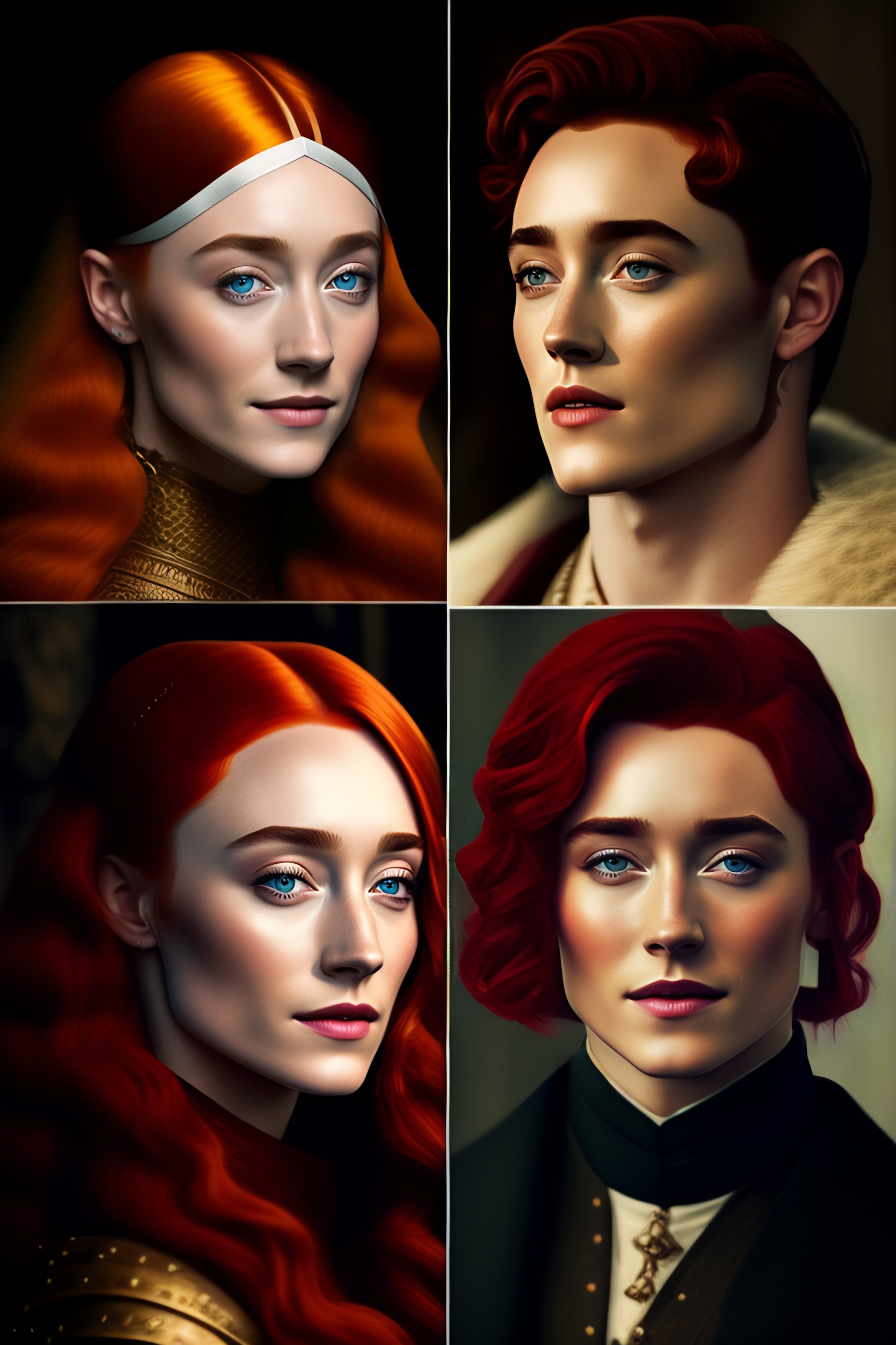 Saoirse Ronan Dark Hair