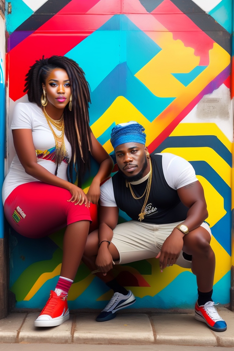 Lexica - Ragga Soca, Hip Hop rappers , in the graffiti painted streets ...