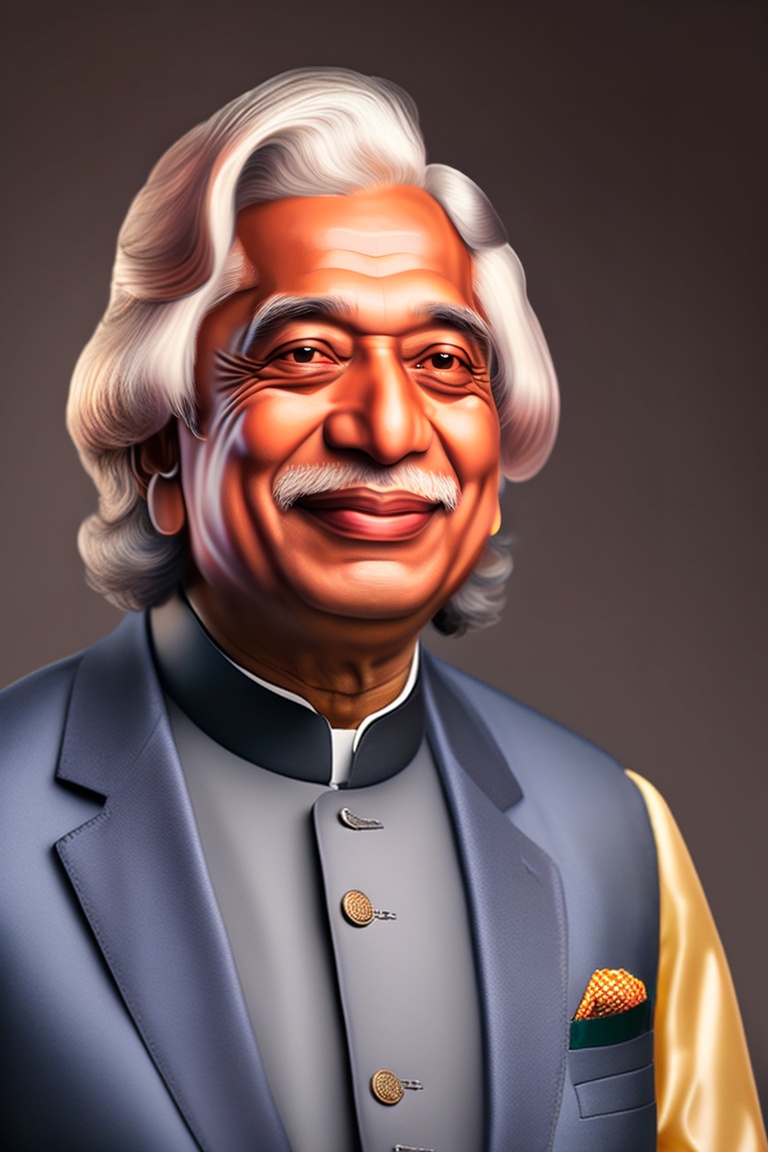 Lexica - APJ Abdul Kalam, dressed in his trademark simple attire ...