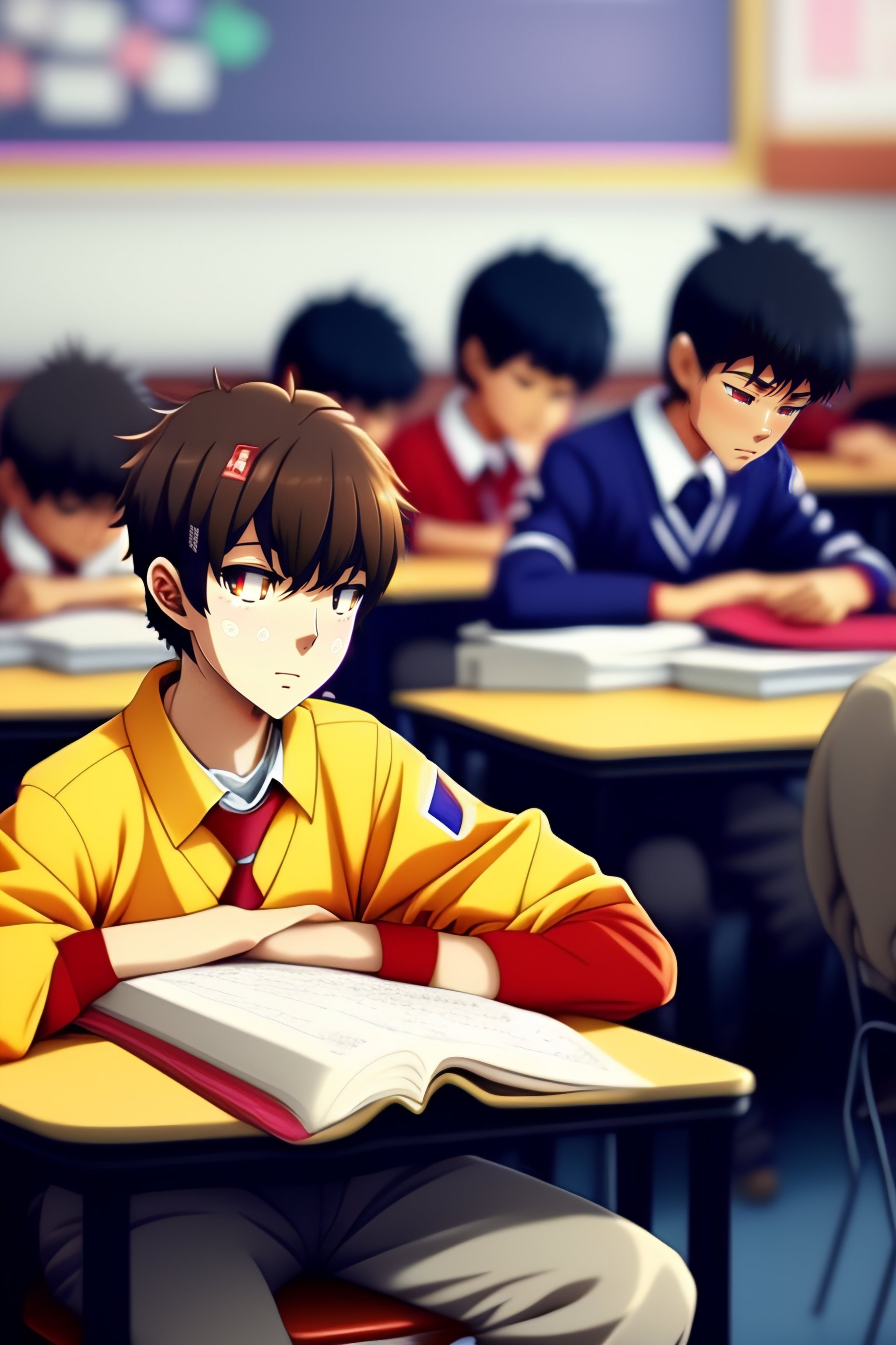 Pin by Any on Boys ⚓  Anime, Anime classroom, Anime images