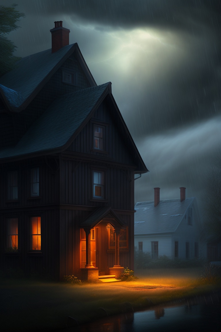 Lexica - It was a dark and stormy night, and the small town of ...