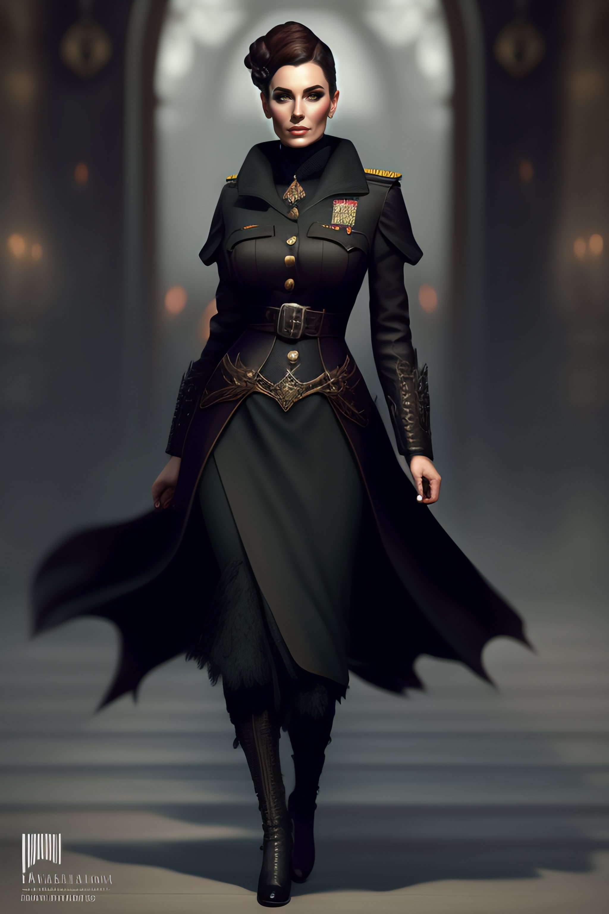 Lexica - Woman gothic necromancer summoner, Wolfenstein character ...
