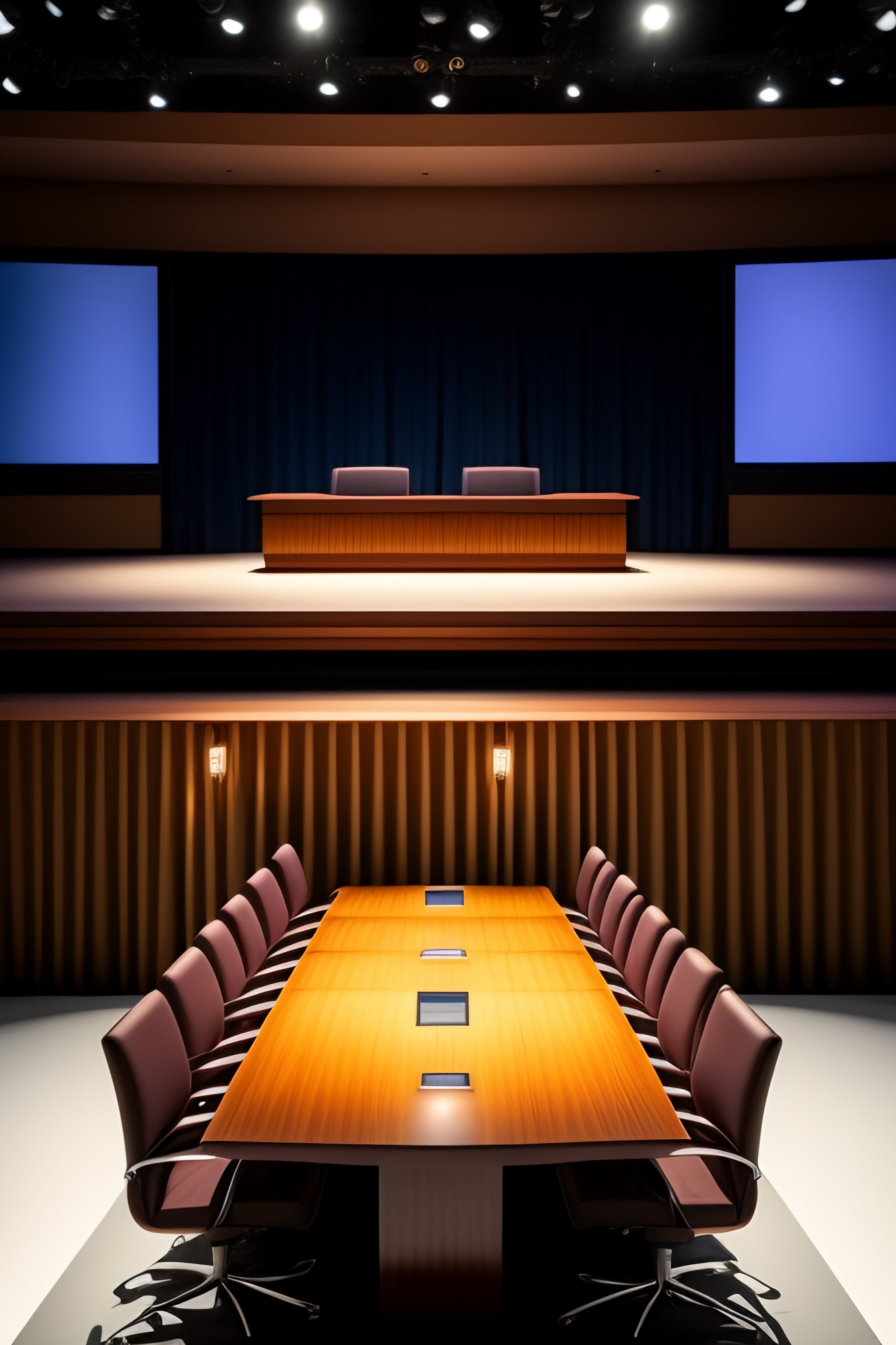 lexica-big-conference-stage-table-from-the-front