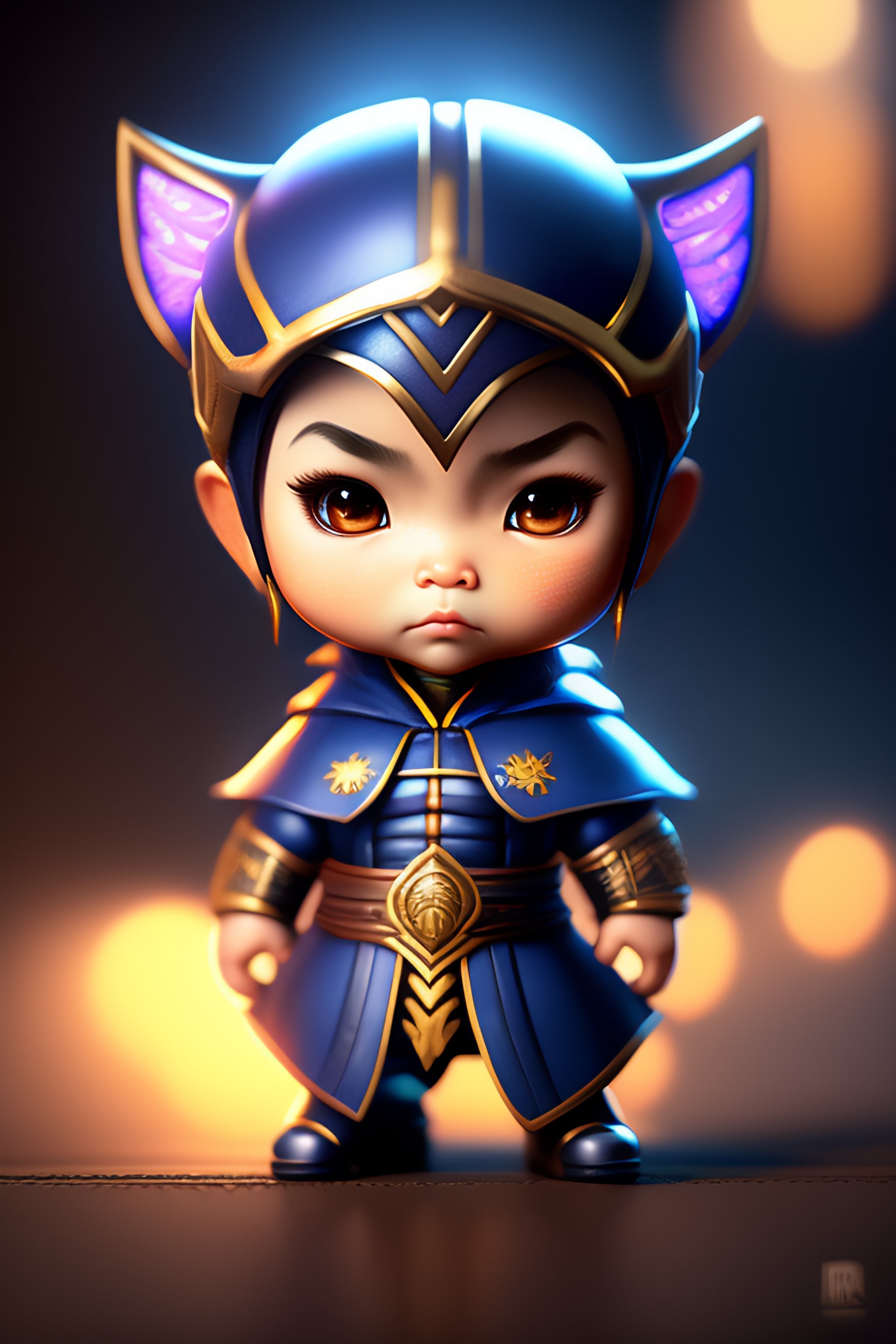 Lexica - Cute and adorable Raiden mortal kombat, unreal engine, cozy ...