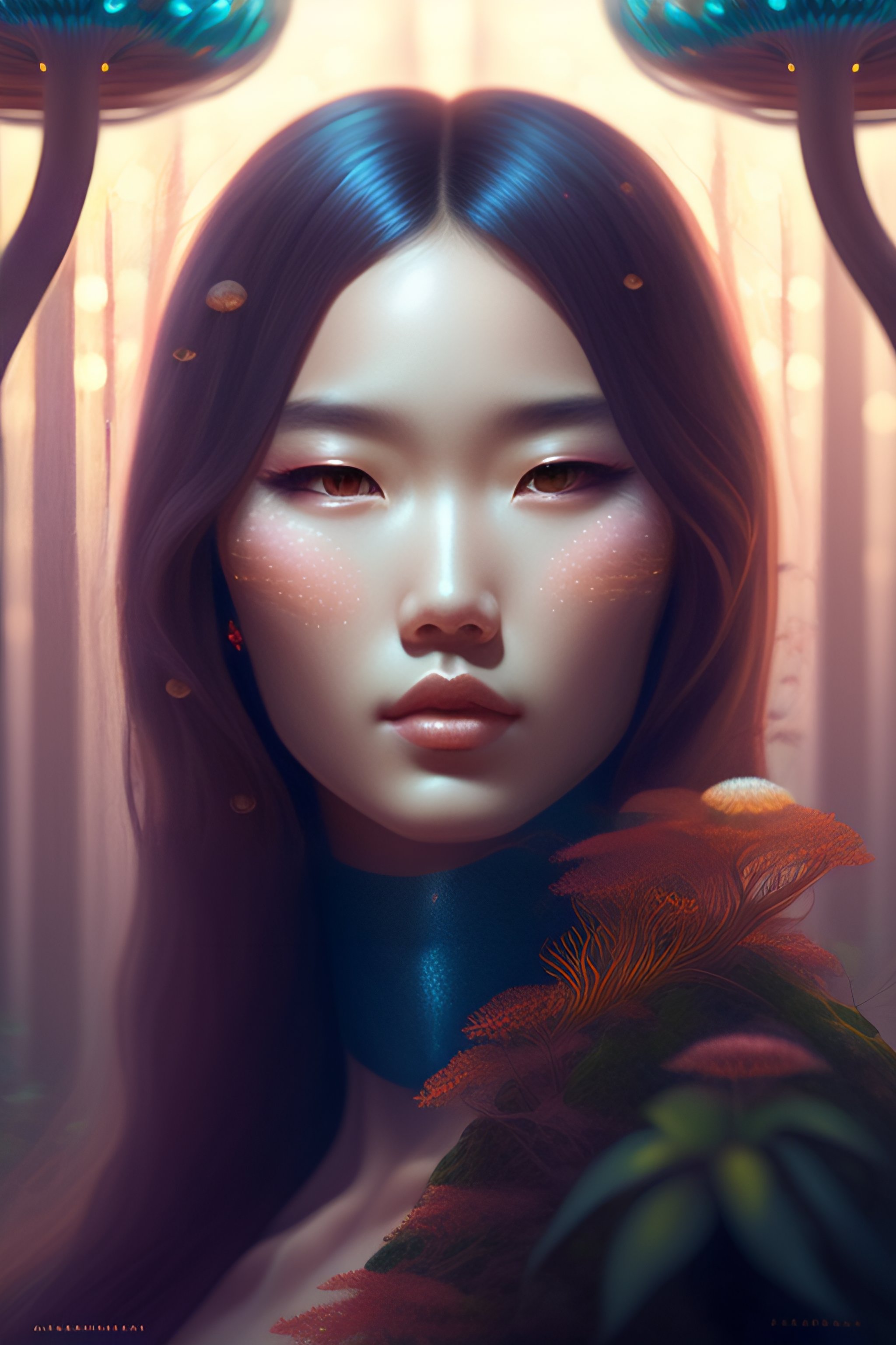 Lexica Lucy lu a very beautiful savage symmetric girl with many