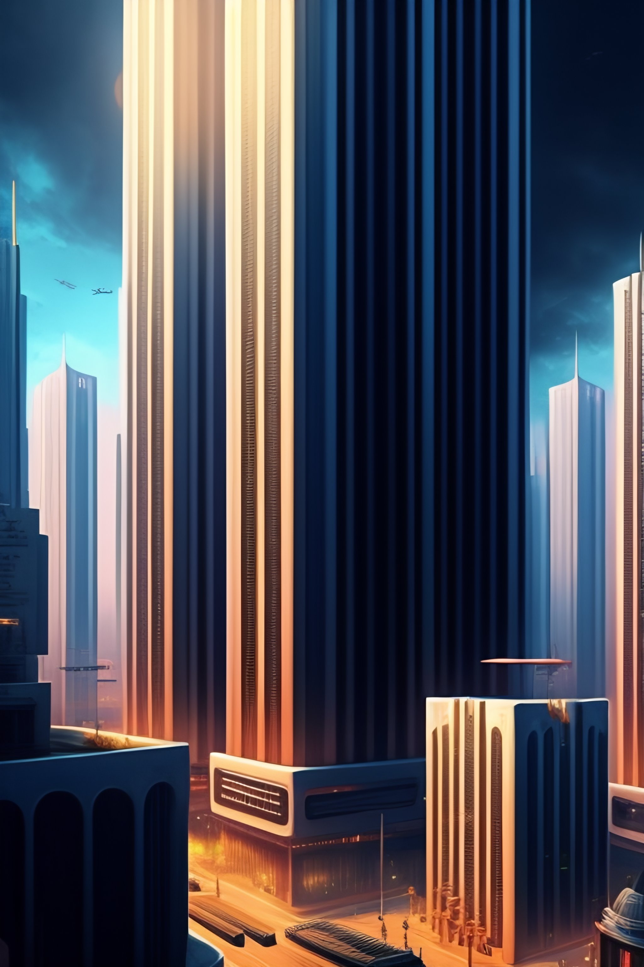 Lexica - A city built within walls due to quarantine, a semi-modern ...