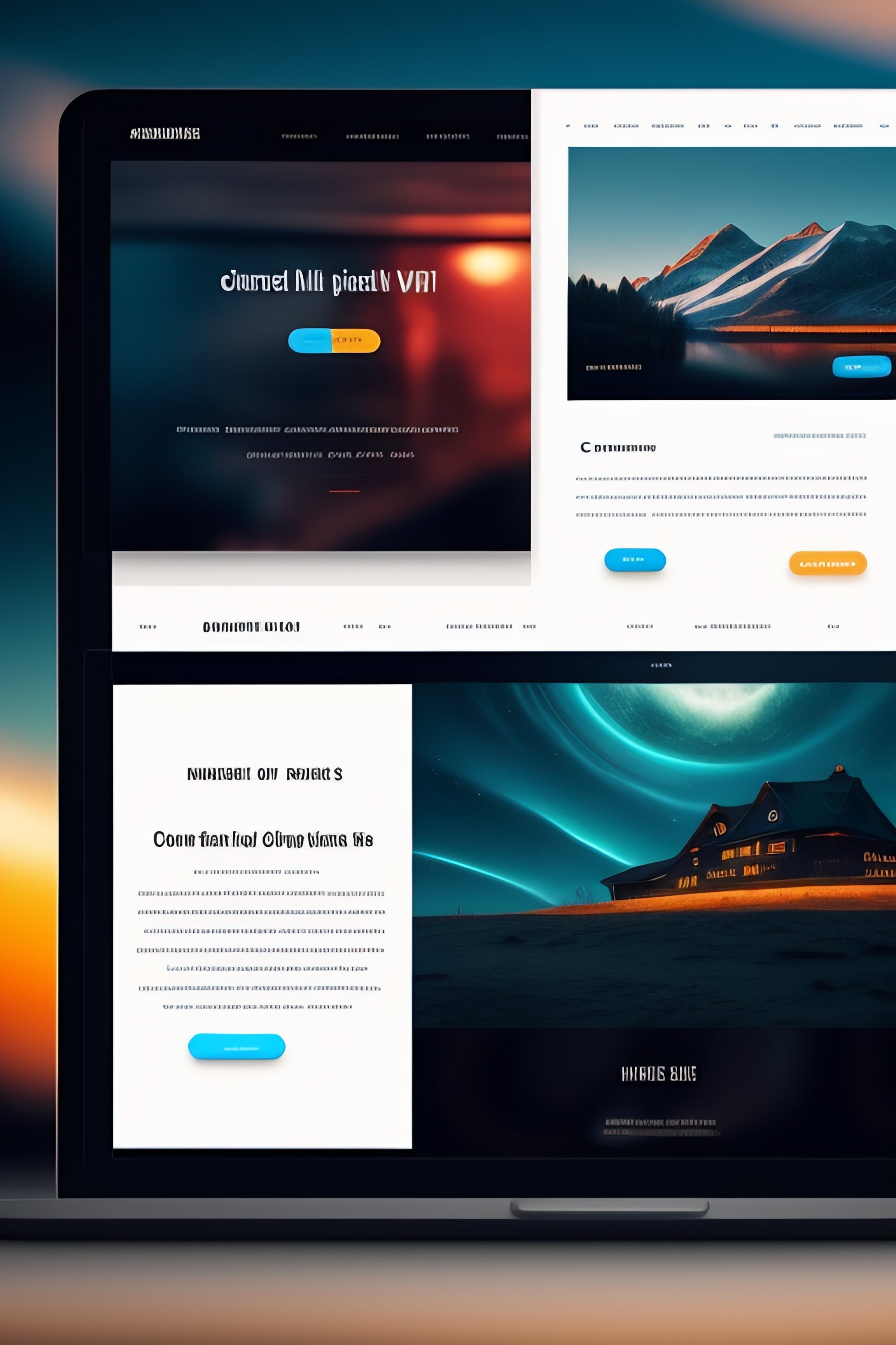 Lexica - Make an Ethical hacking website ui