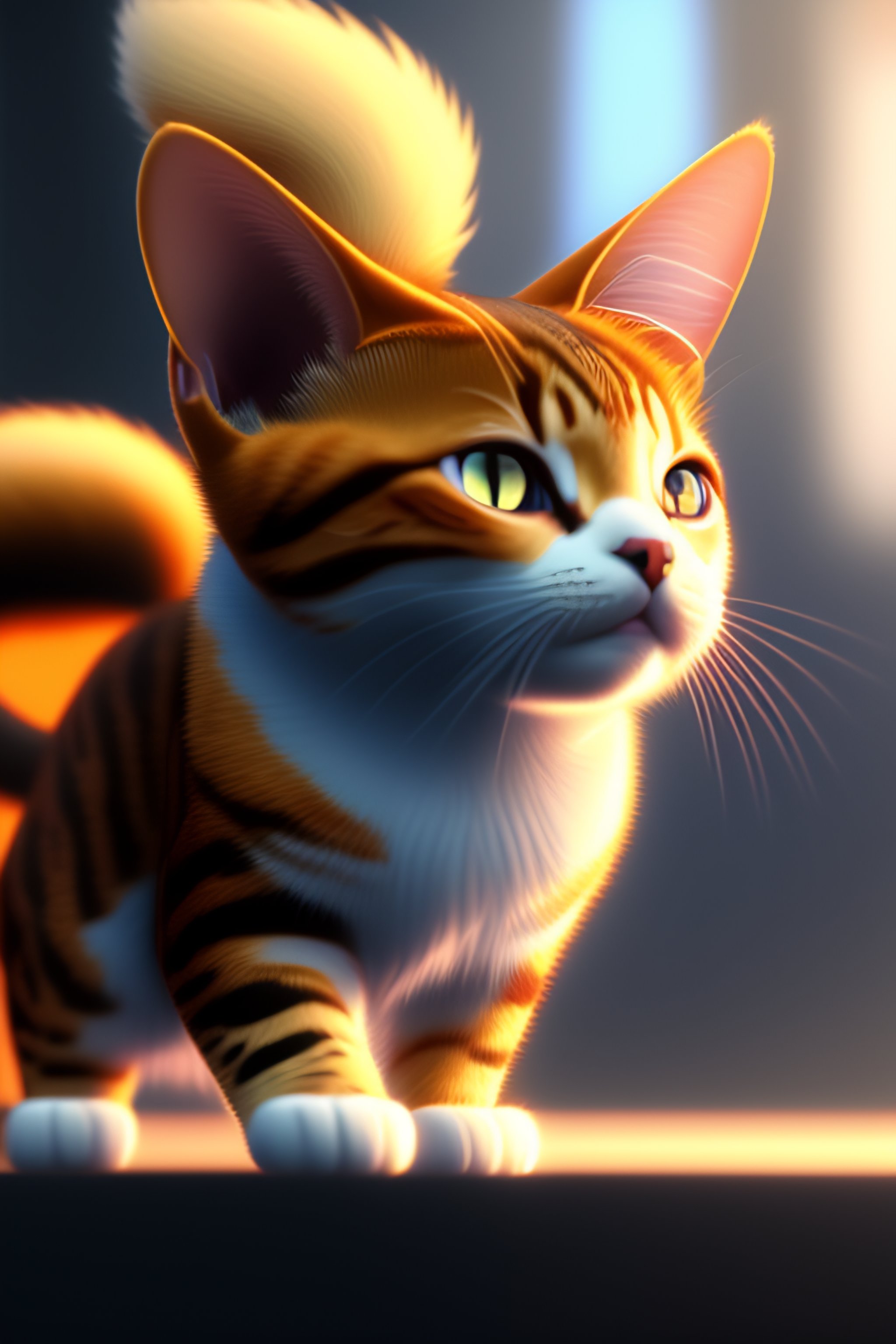 Lexica - A cat type pokemon that flies through the air while shooting ...