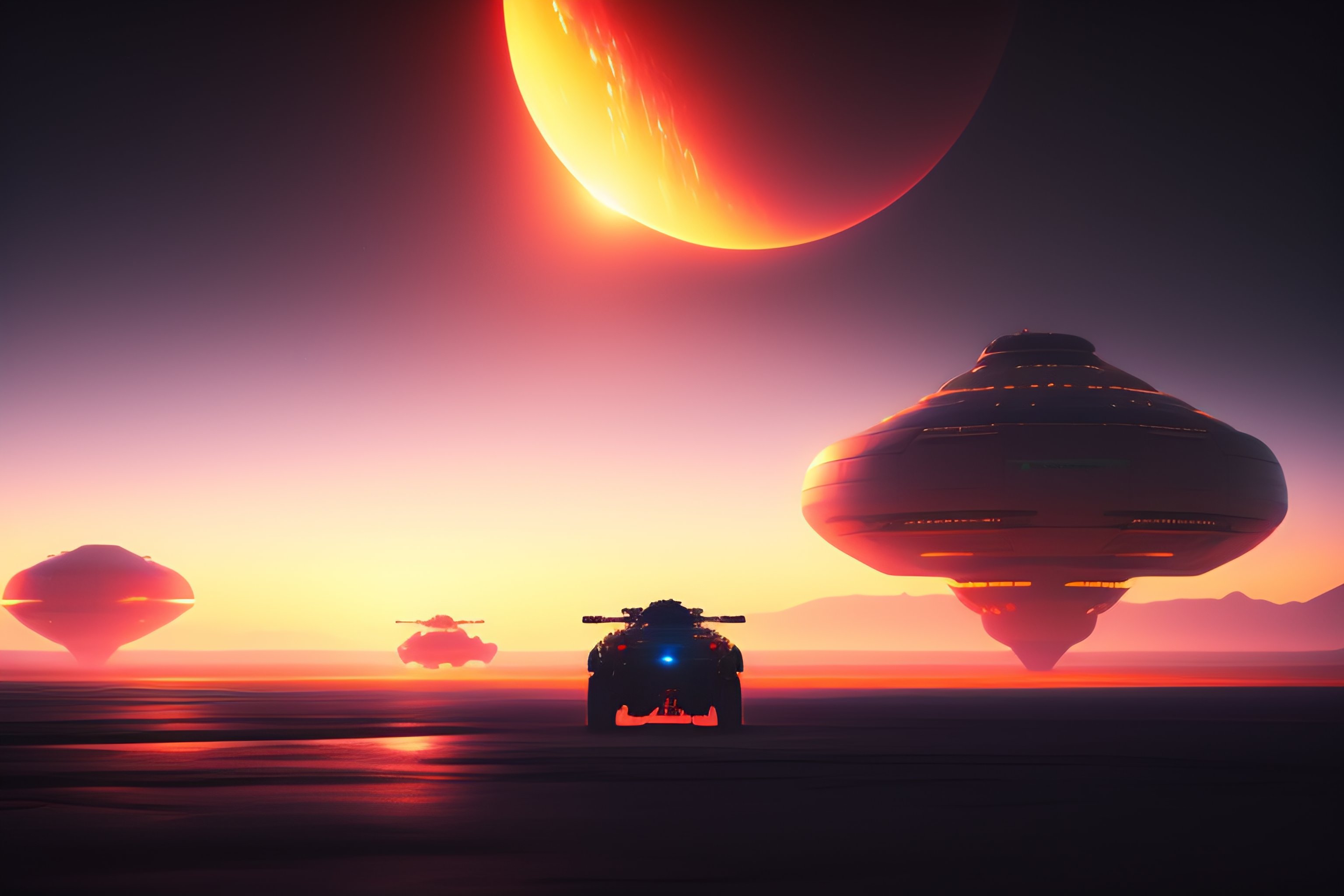 Lexica - A Photorealistic dramatic hyperrealistic,hyper detailed Sci-Fi ...