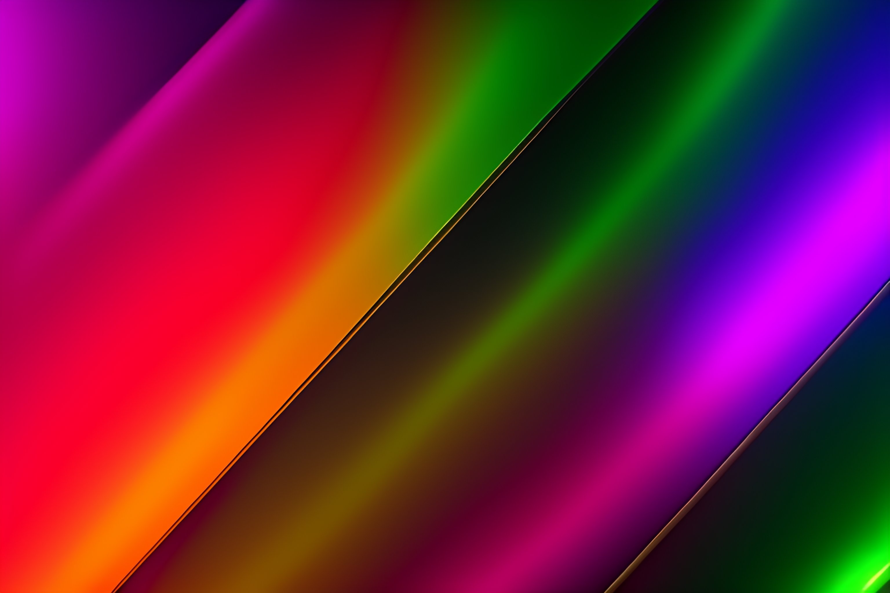 Lexica - Futuristic green gradient colors background 4k