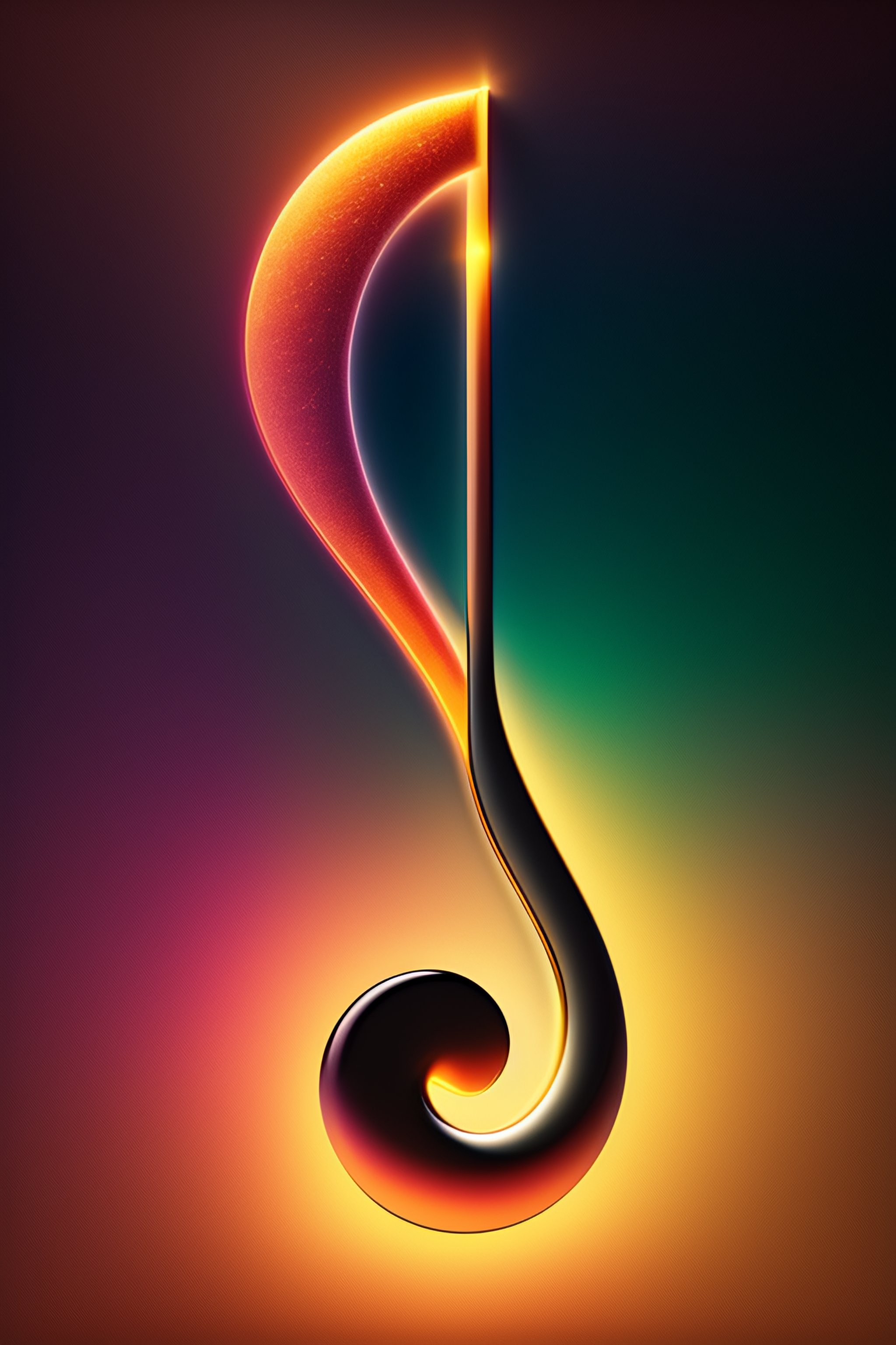 Lexica - Musical note in a fuzzy background