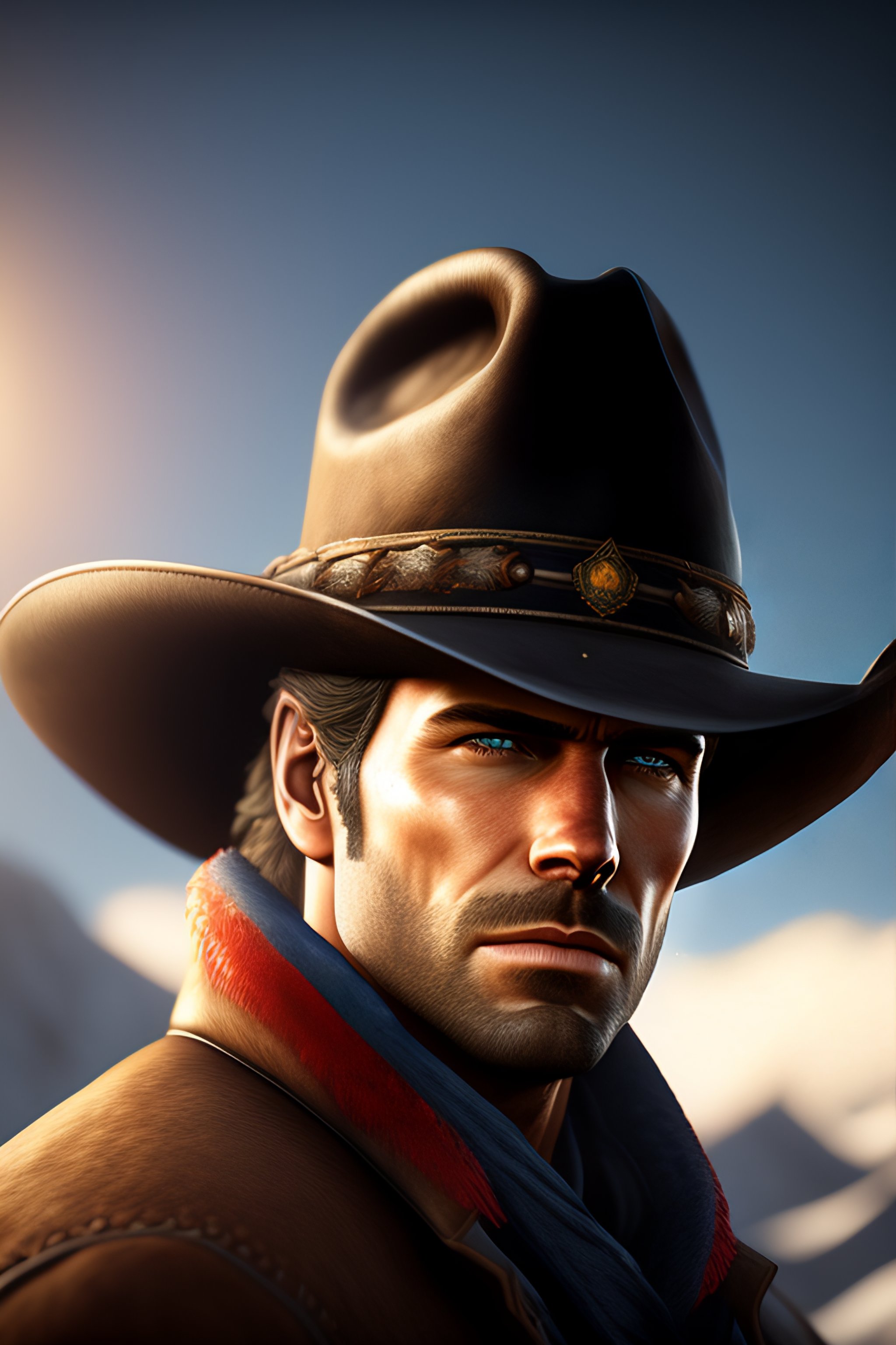 Lexica Portrait Art Of Arthur Morgan From Red Dead Redemption 2 8 K 