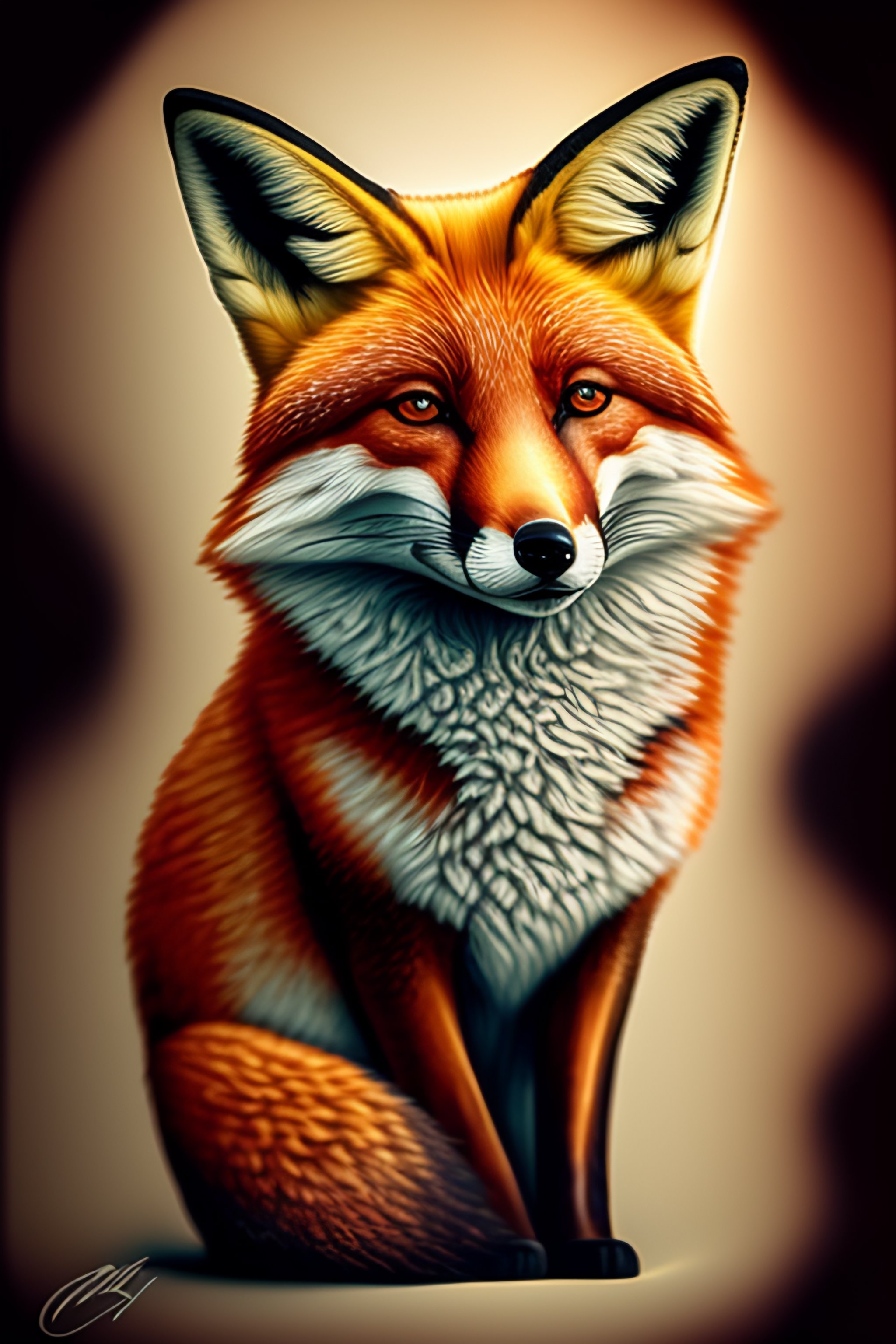 Lexica - Beautiful fox tattoo