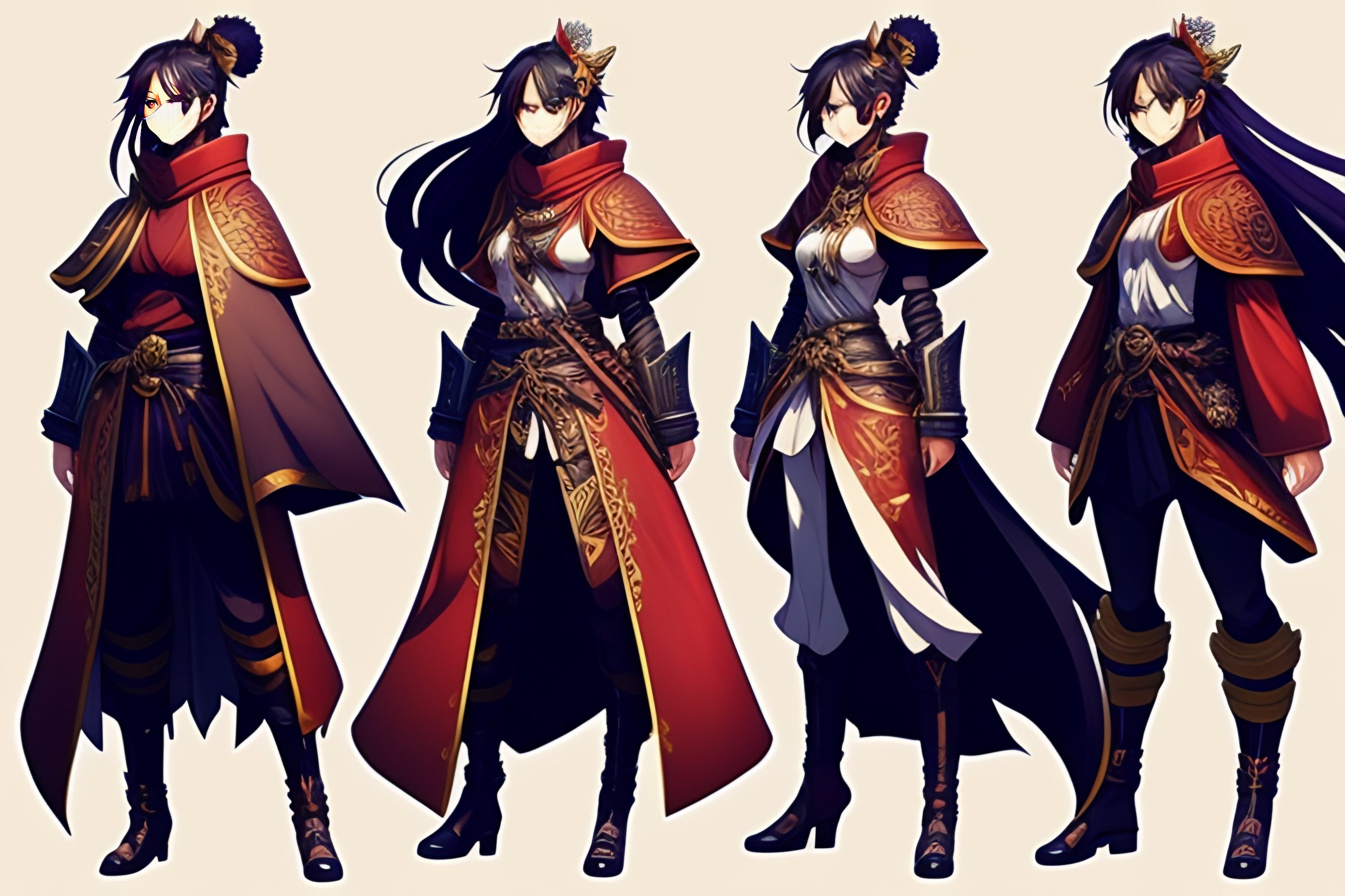 Lexica - Fashion, shibuya, anime, game, characters reference sheet ...