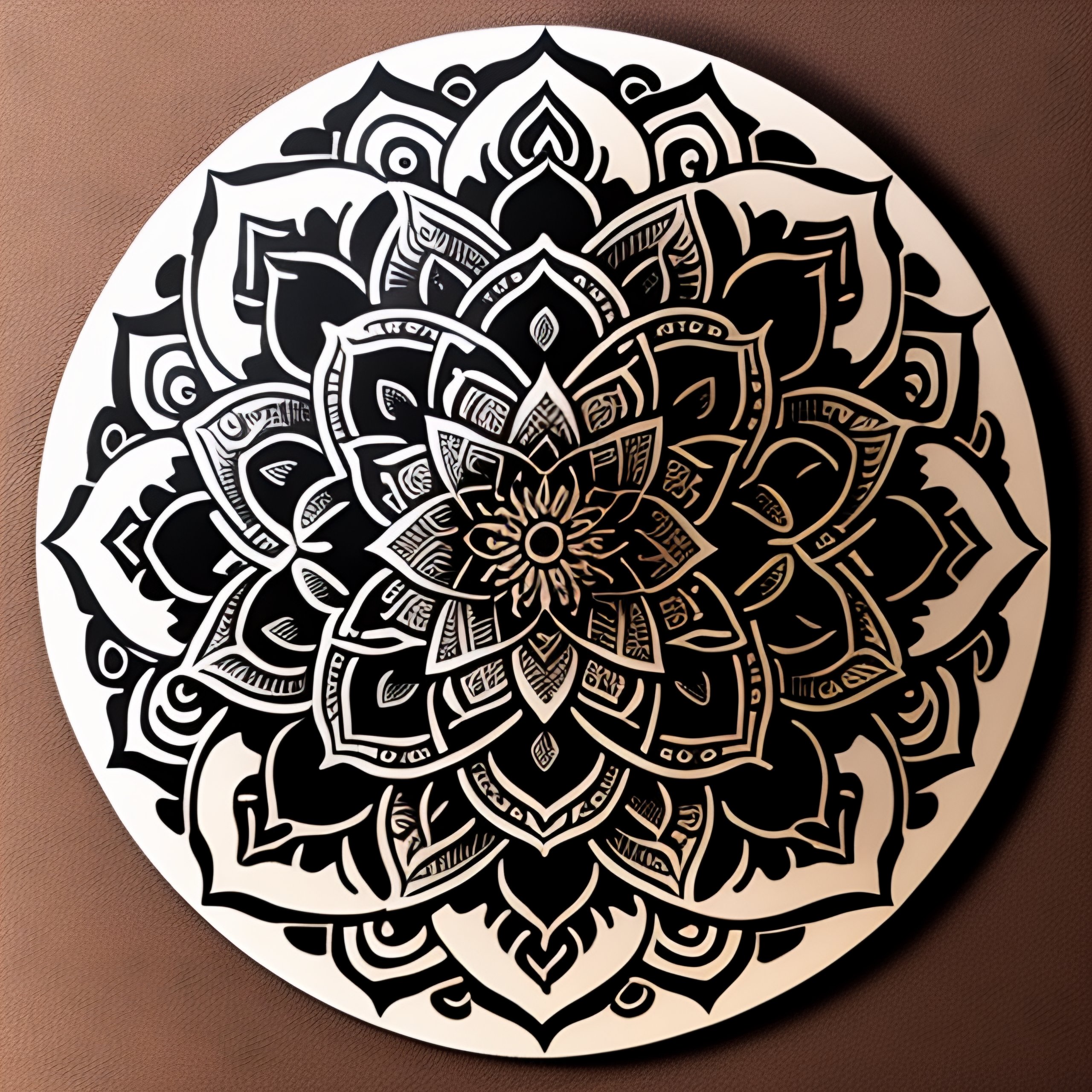 Lexica Mandala Tattoo Design Tattoo Stencil 8255