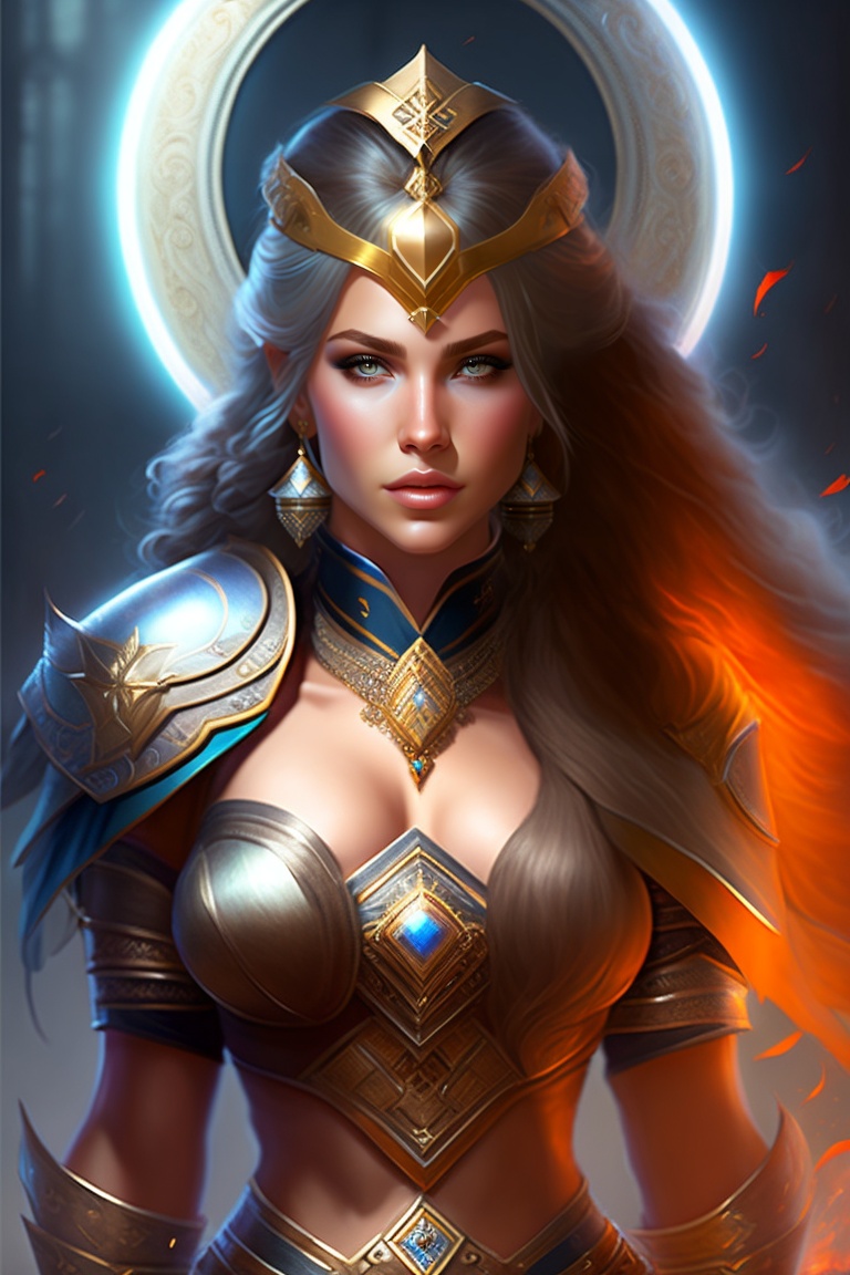 Lexica Female Warrior Goddess Sorceress