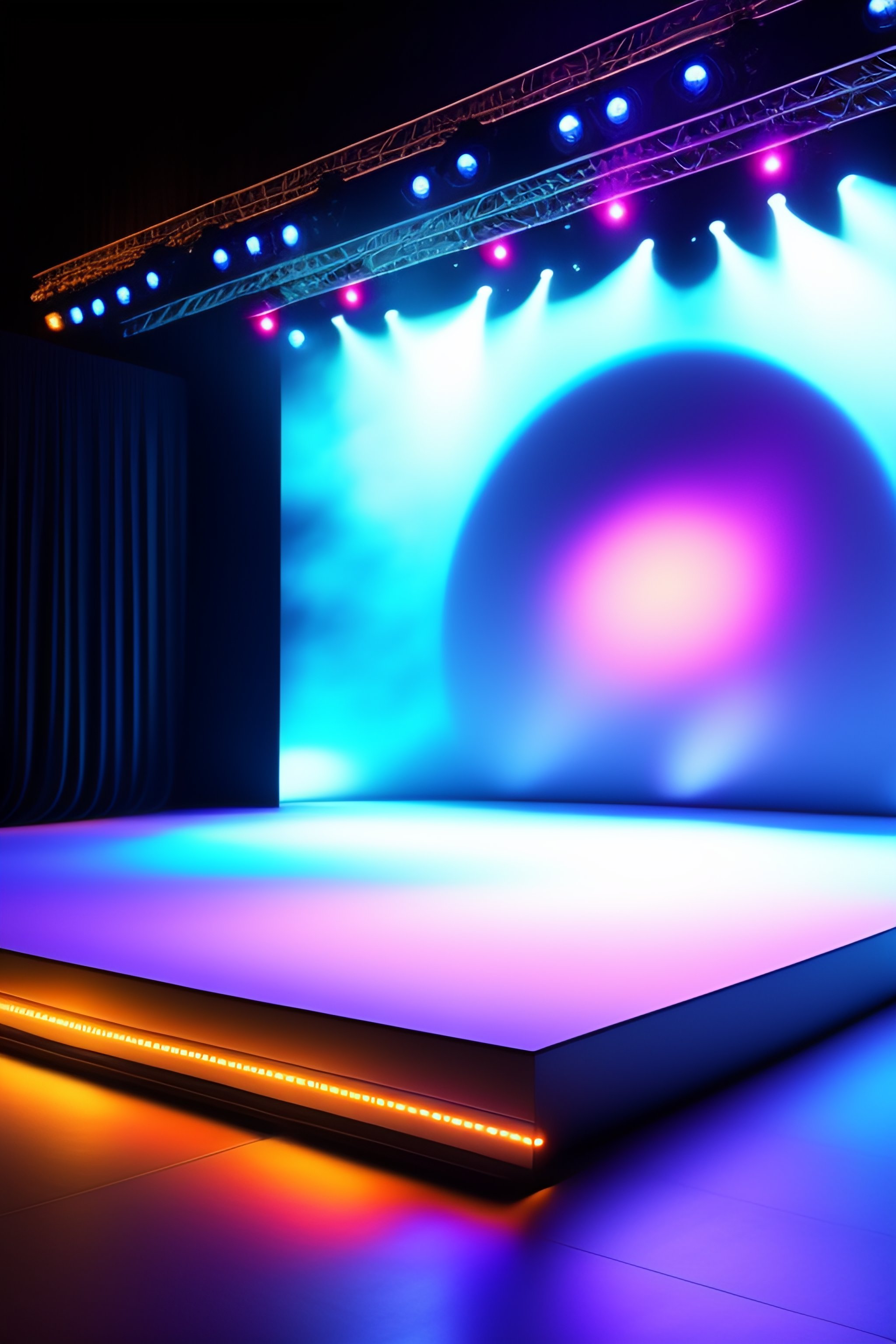 Lexica - Event stage design with led