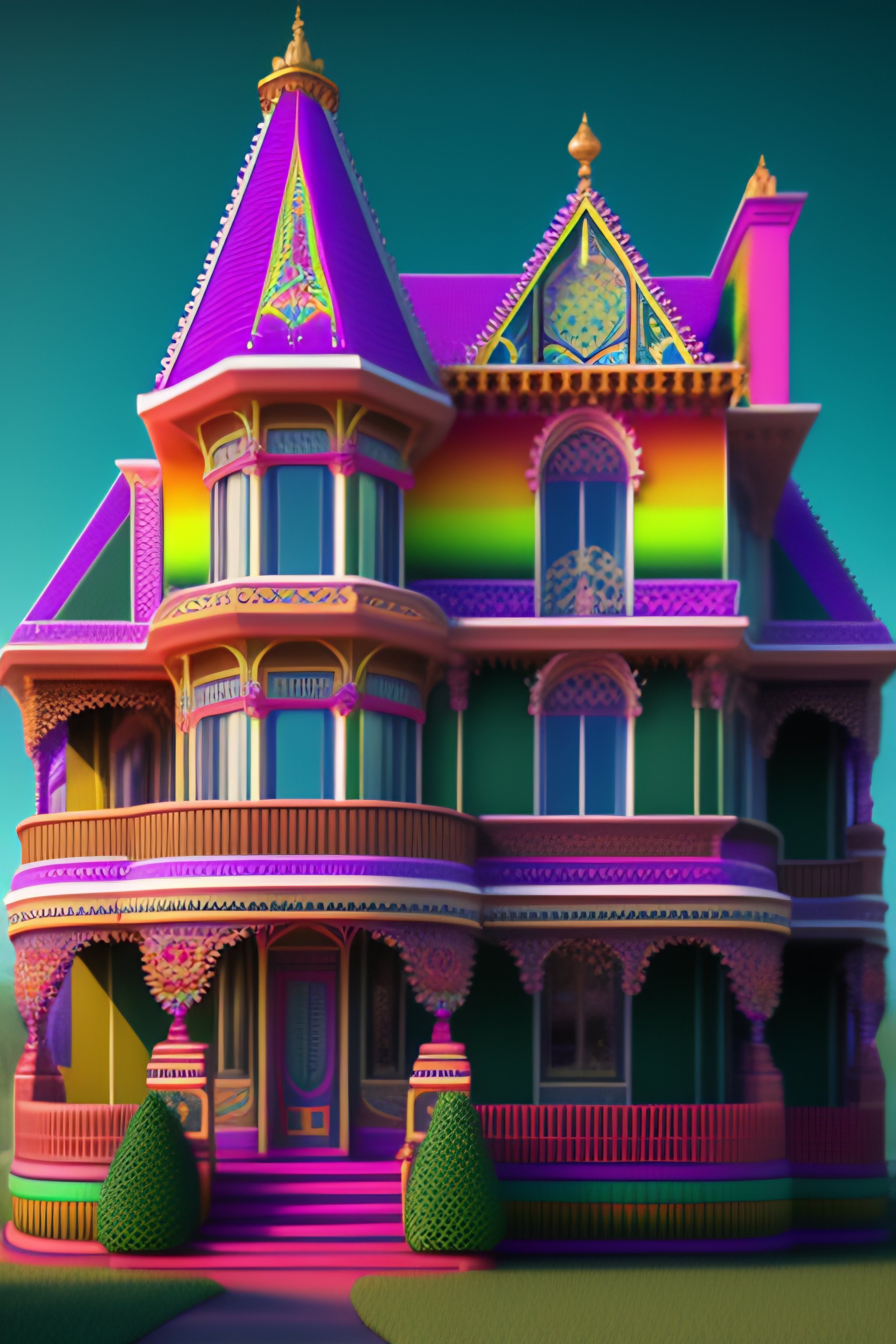 lexica-the-most-psychedelic-geometric-patterned-victorian-house