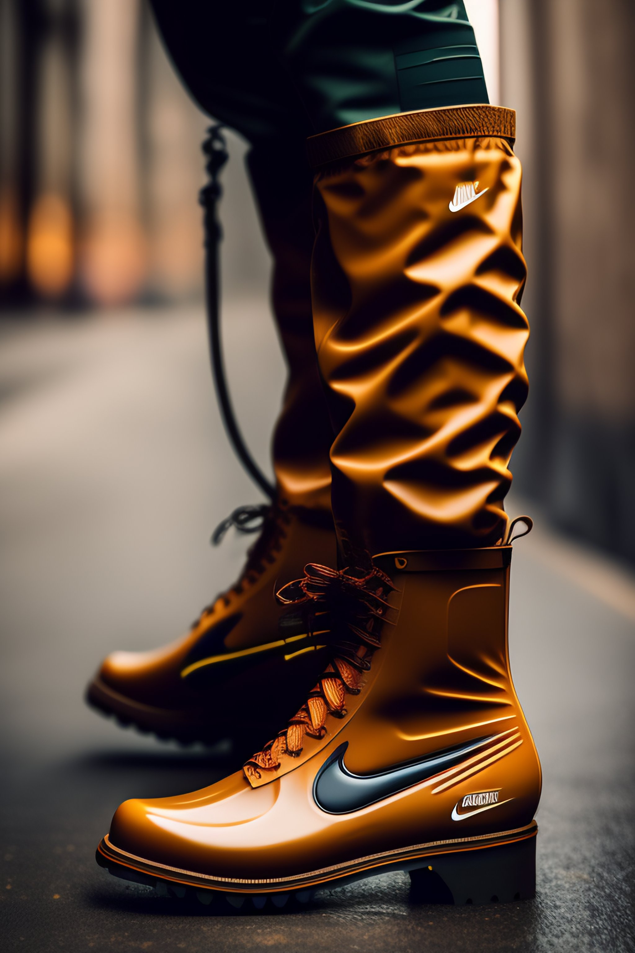 Steel toe hot sale boots nike