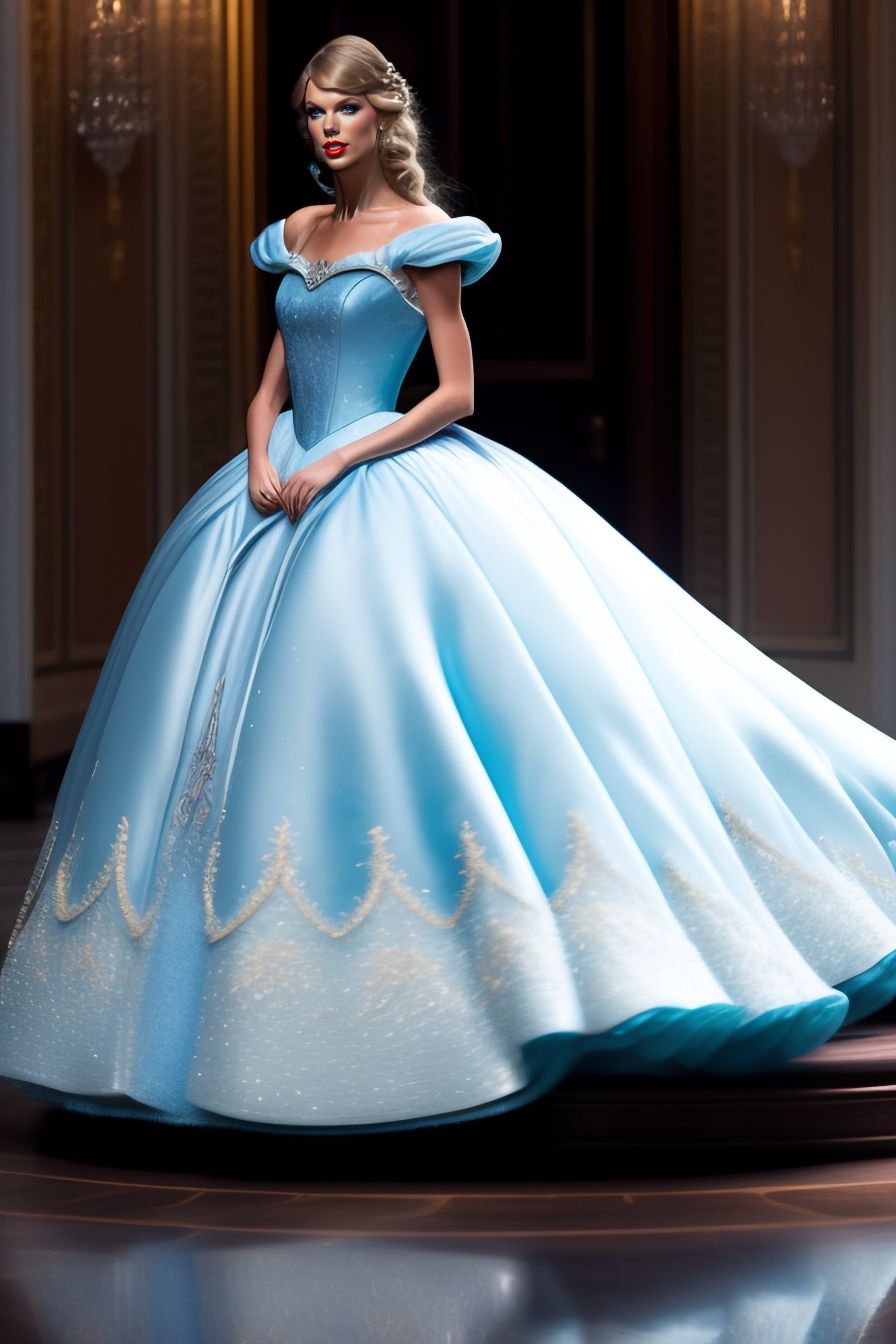 Lexica - Taylor swift as cinderella, image size:2048x3072