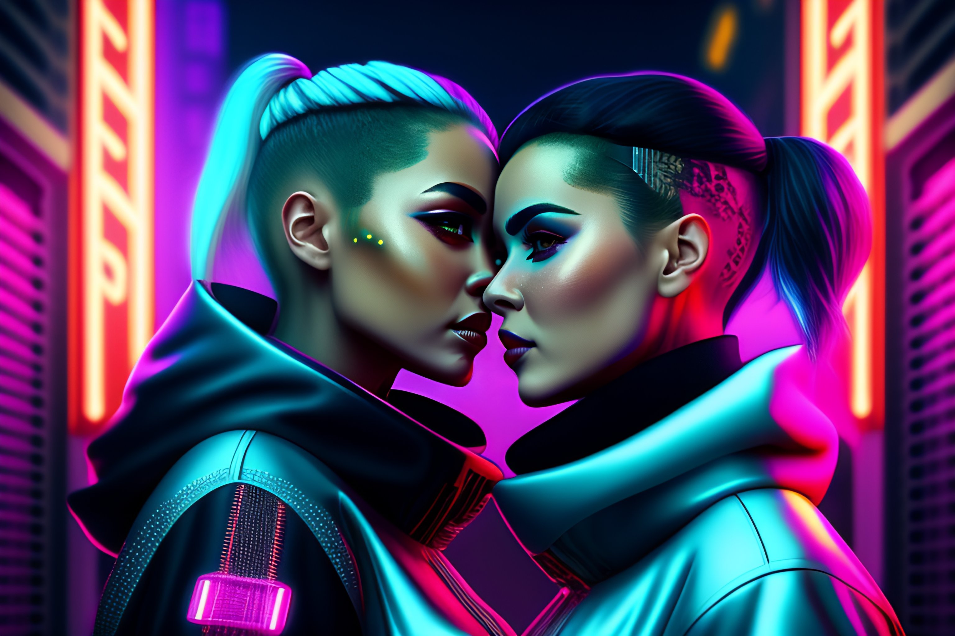 Cyberpunk clothes style фото 97