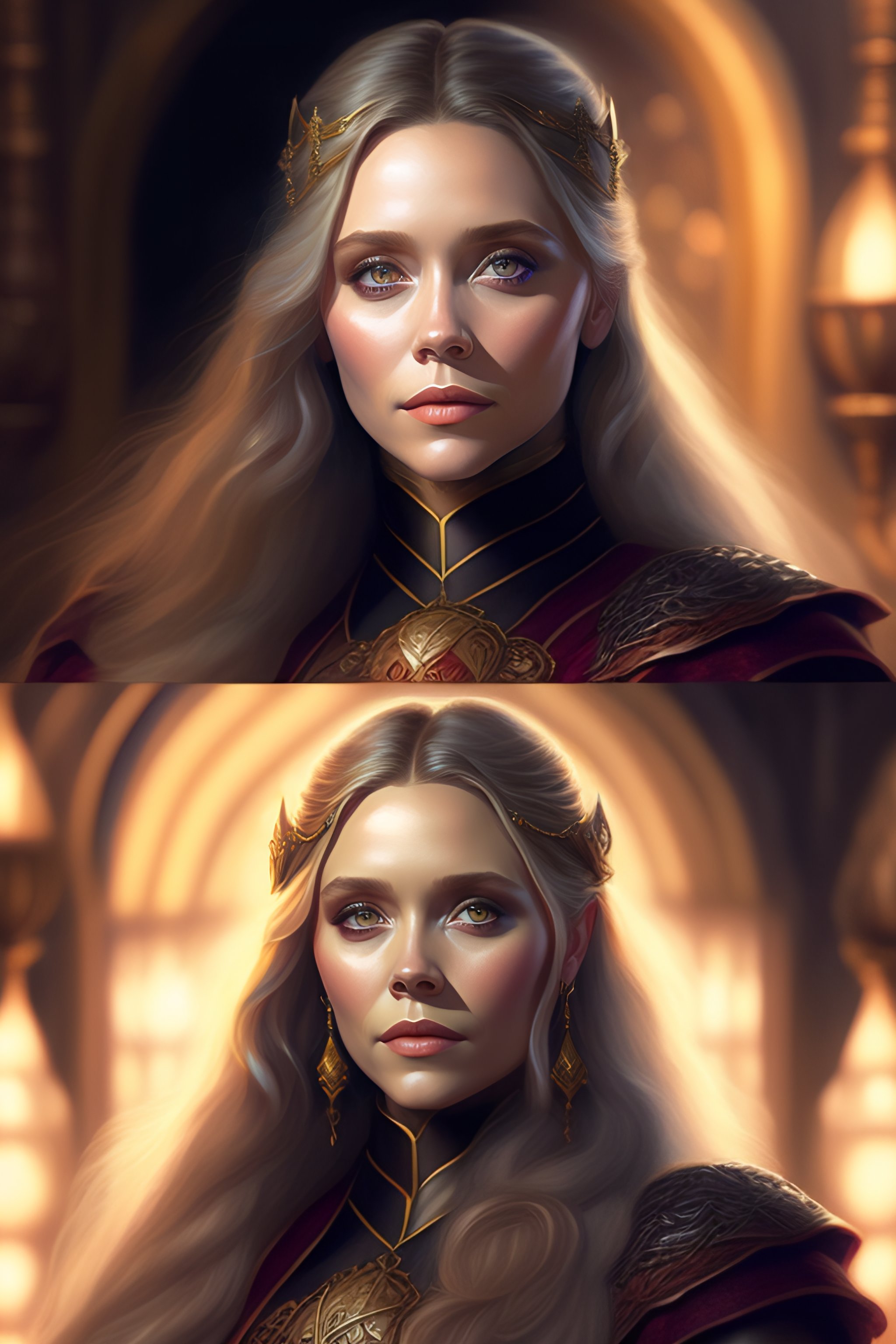 Lexica - Elisabeth Olsen as fantasy d&d character, portrait art by ...