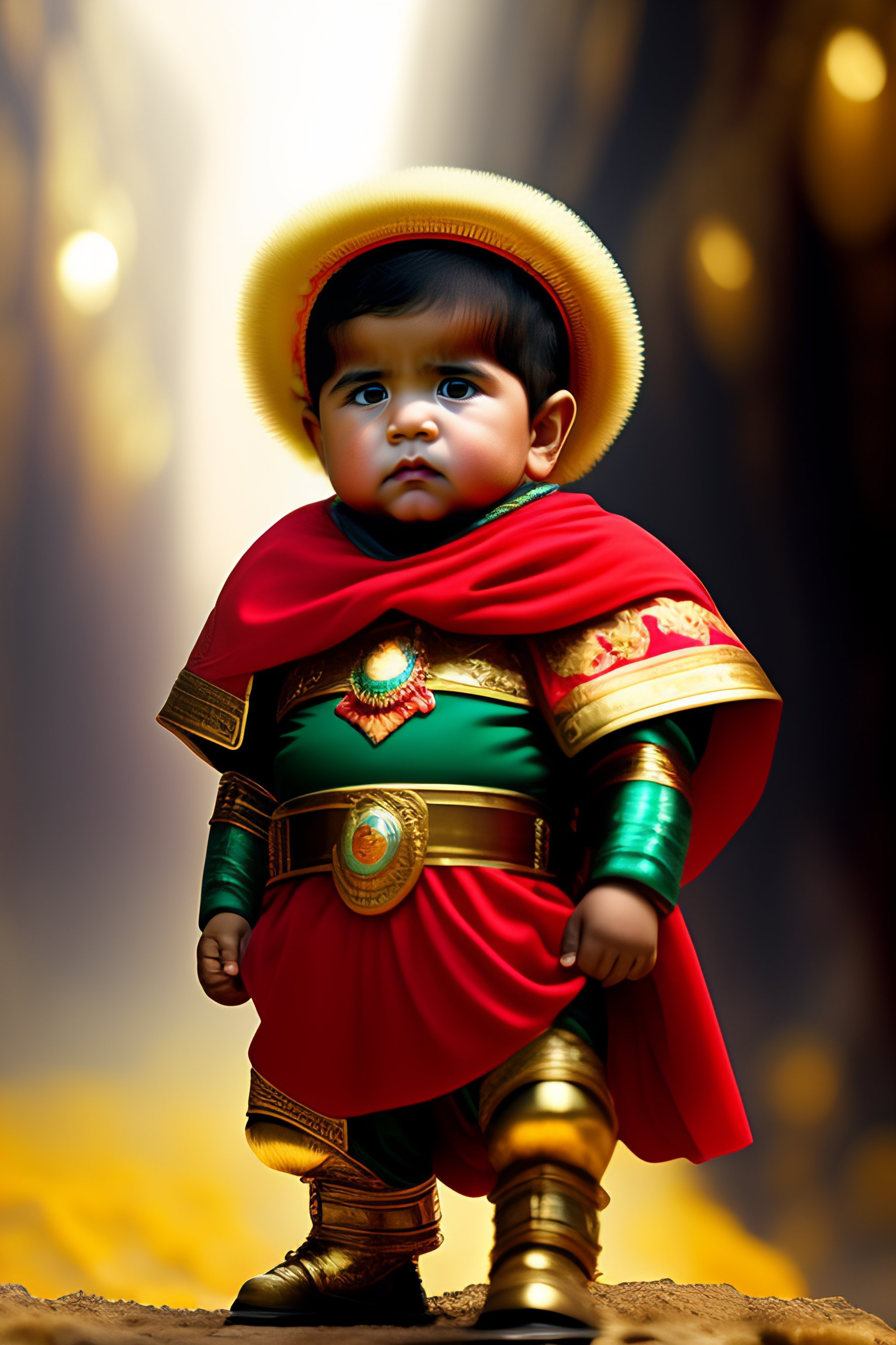 Lexica A Cute Mexican Baby Boy As The God Emperor Of Mankind Warhammer