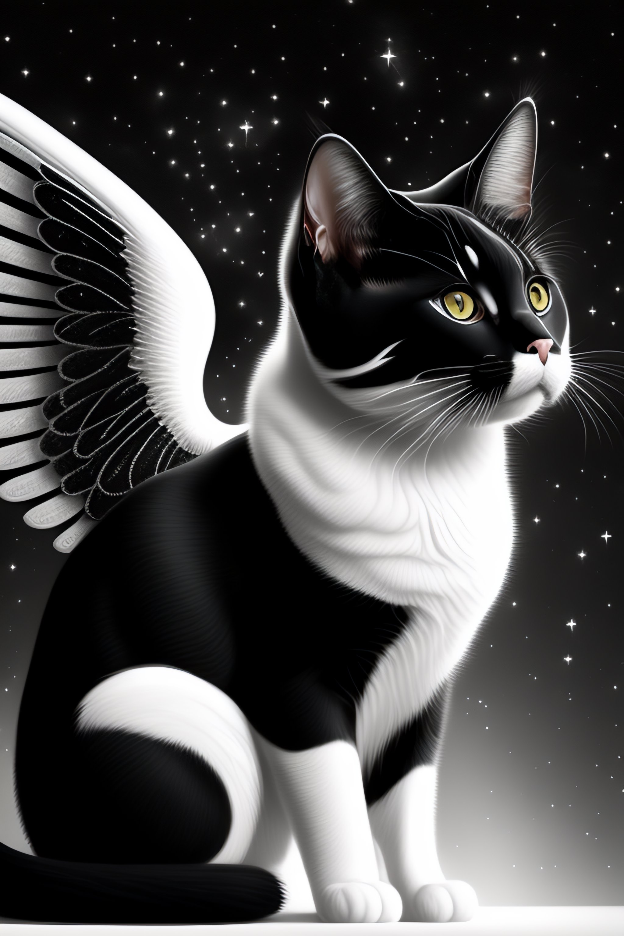 Anime Cats With Wings