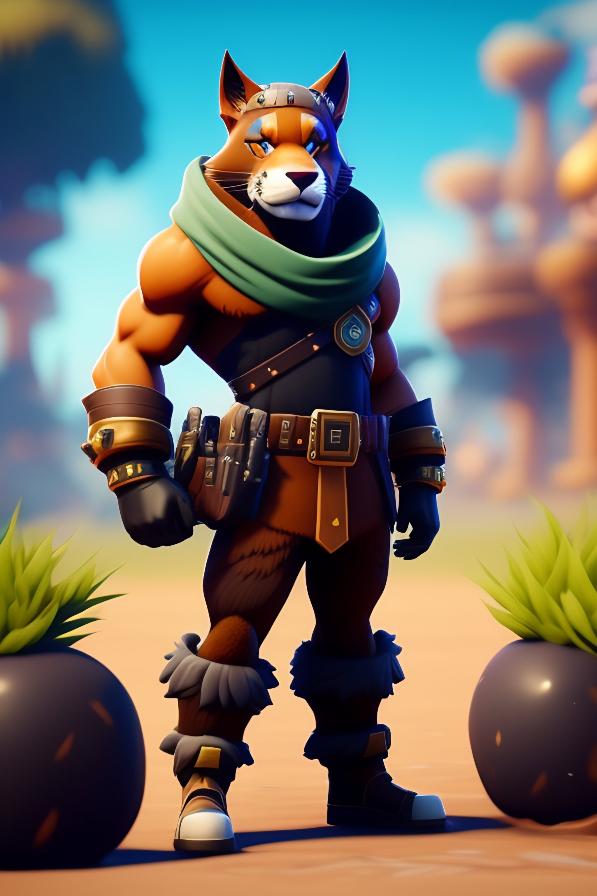 Lexica - Fortnite furry