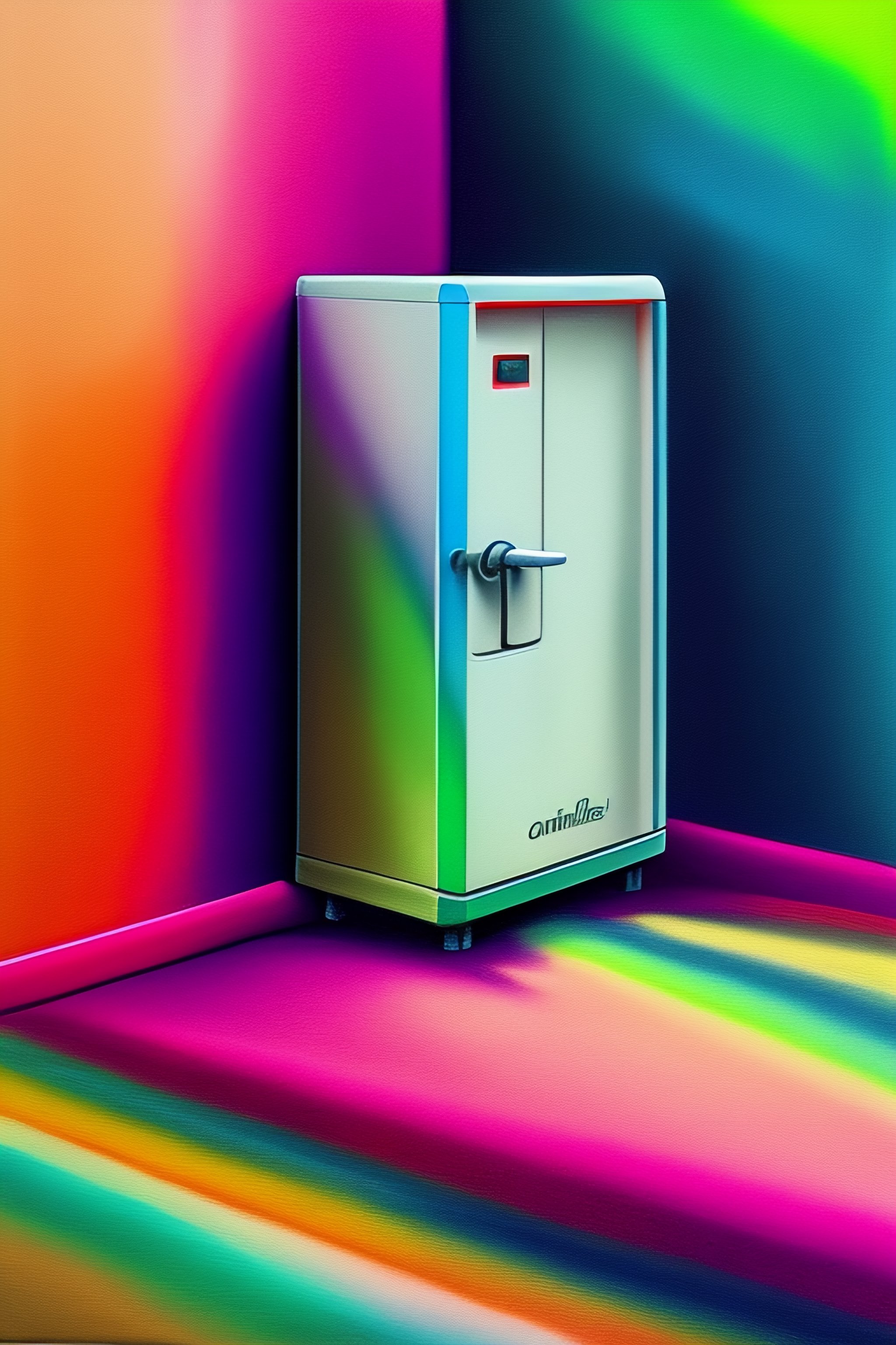 Lexica Human image of a login component to an application, art clean