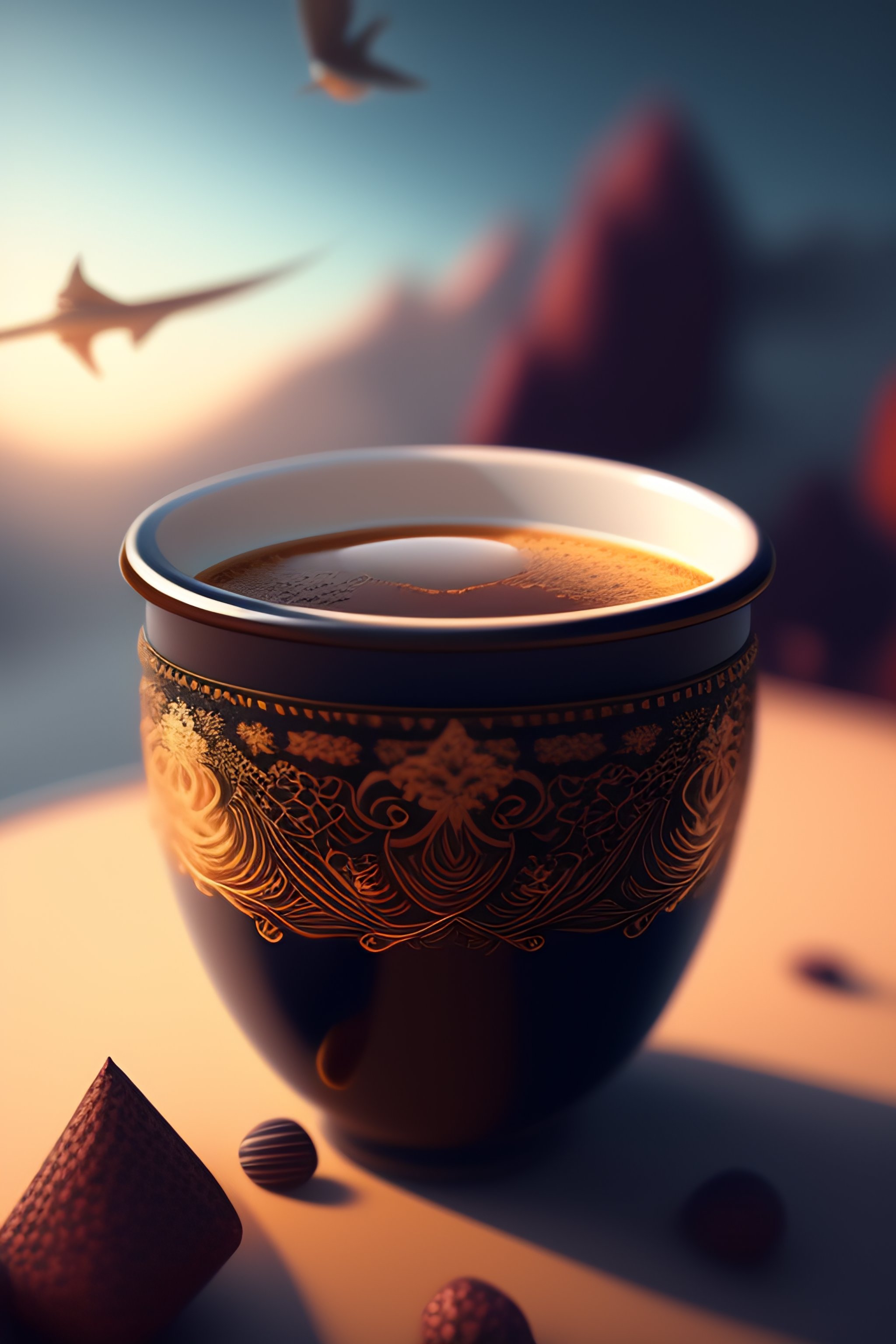 ArtStation - cup art