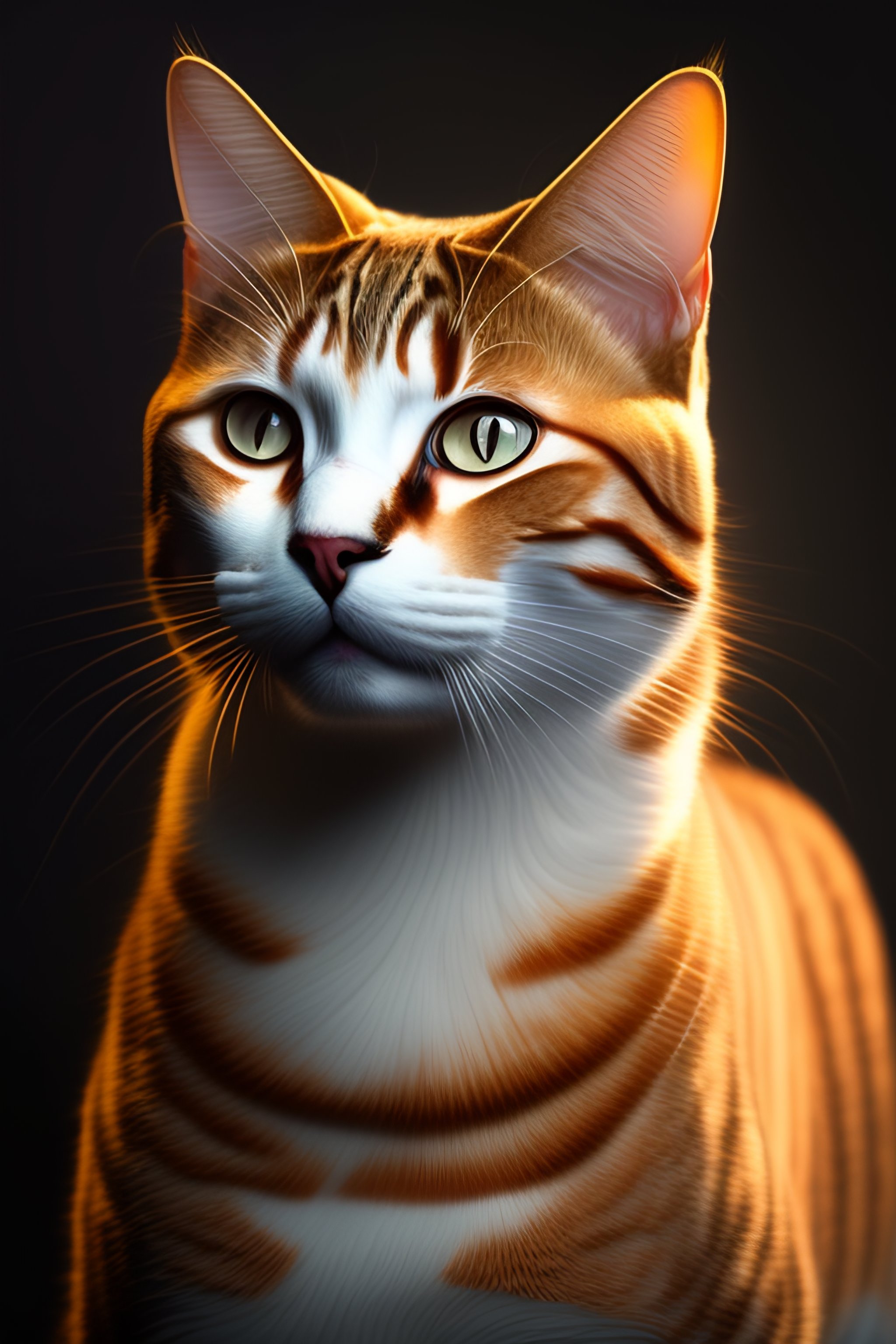 Cat With Human Face