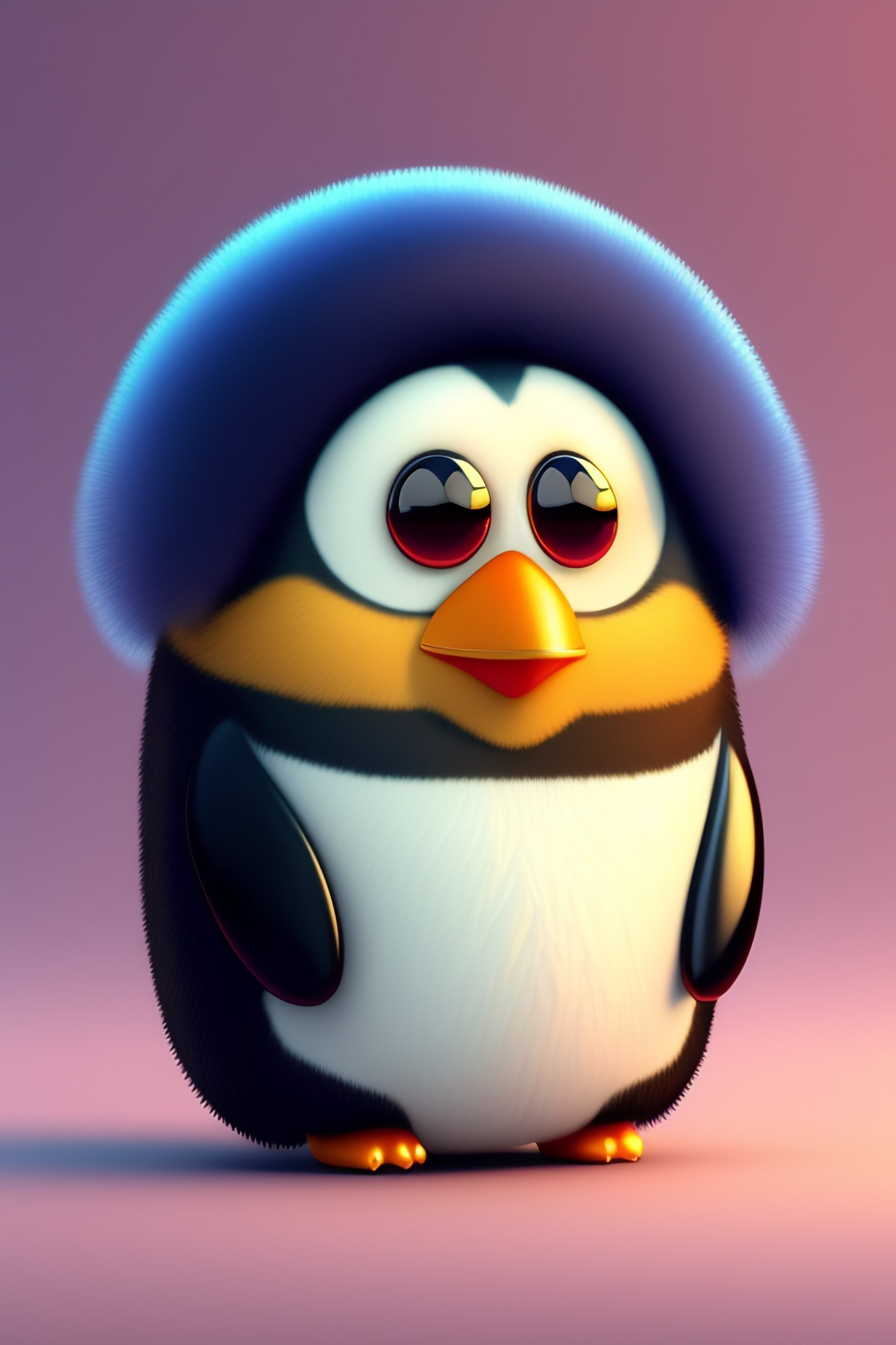 cutest animated penguin ever